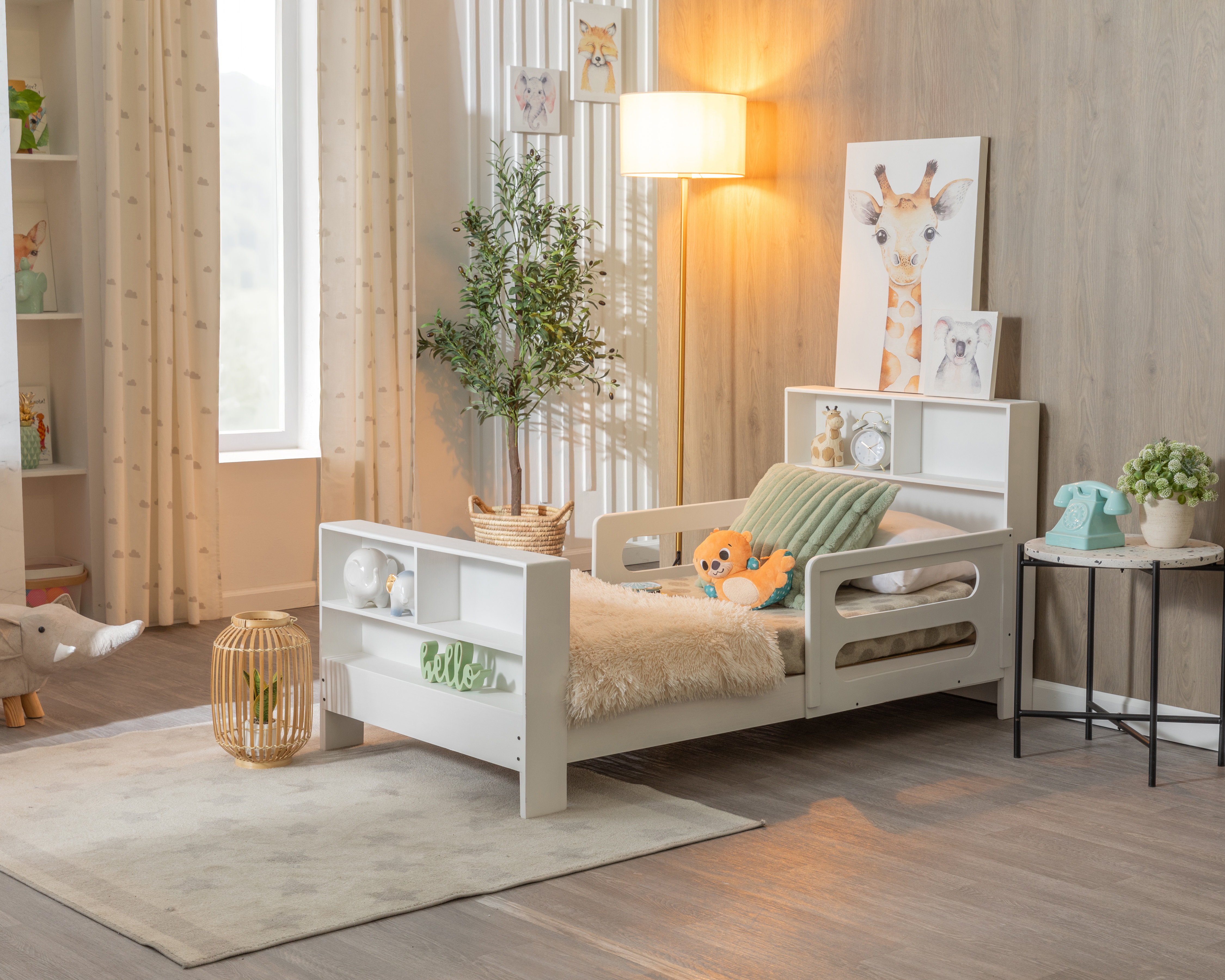 Cama Infantil Lucero Blanco