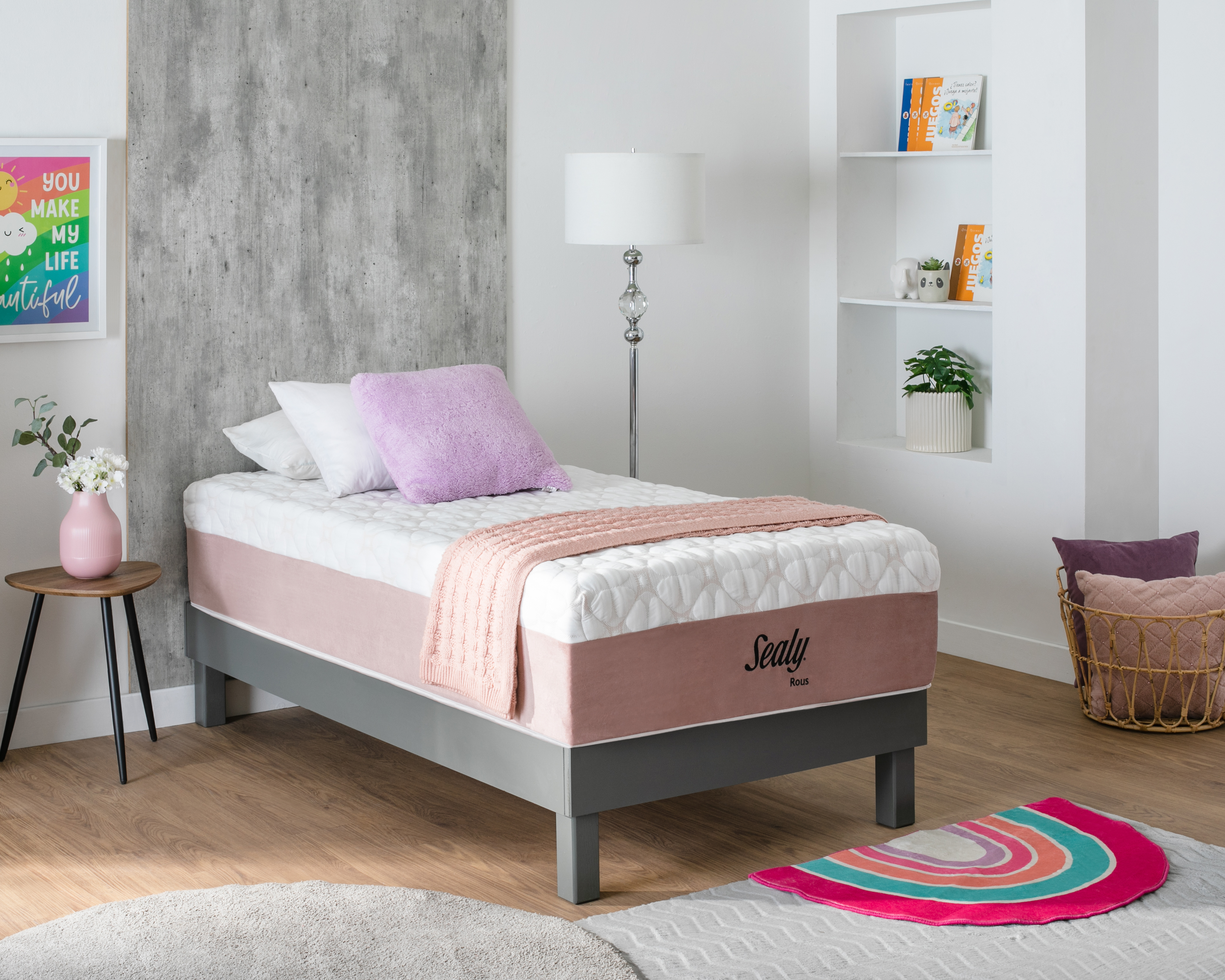 Foto 2 pulgar | Foto 1 | Colchón Individual Sealy Rous