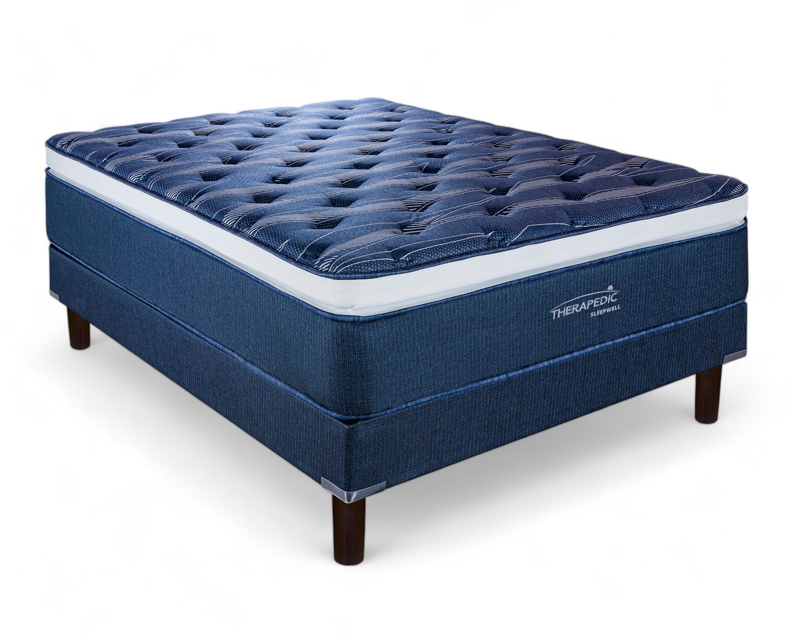 Foto 3 pulgar | Foto 2 | Juego de Colchón y Box Queen Size Therapedic Sleepwell