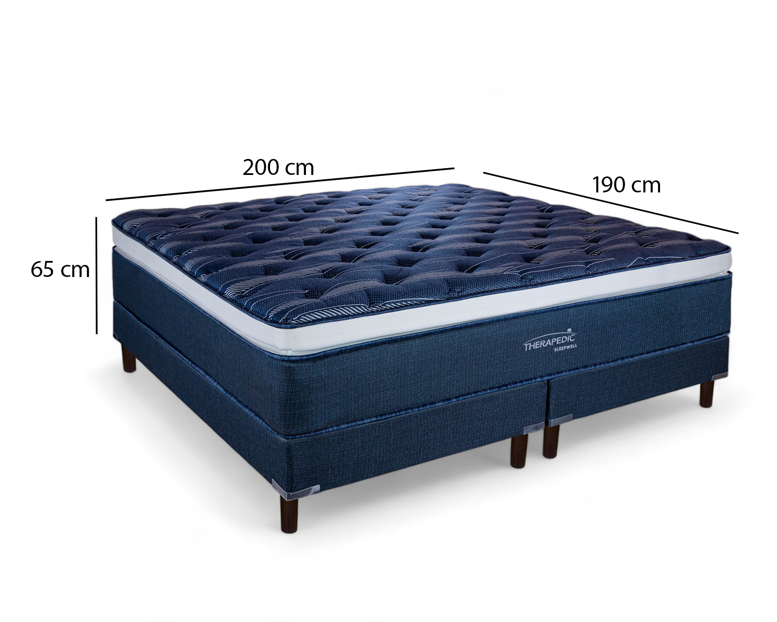 Foto 9 pulgar | Foto 8 | Juego de Colchón y Box King Size Therapedic Sleepwell