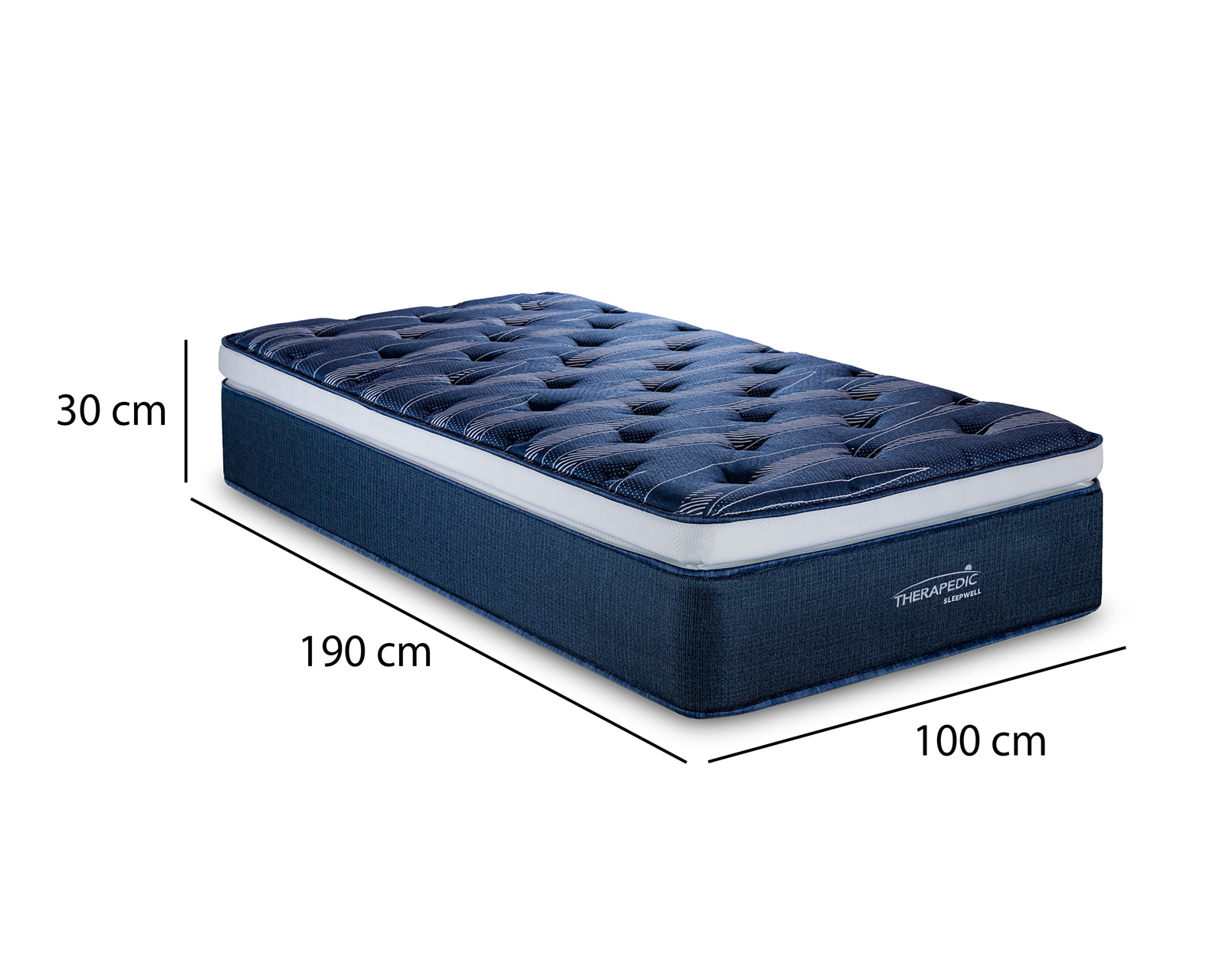 Foto 8 | Foto 8 | Colchón Individual Therapedic Sleepwell
