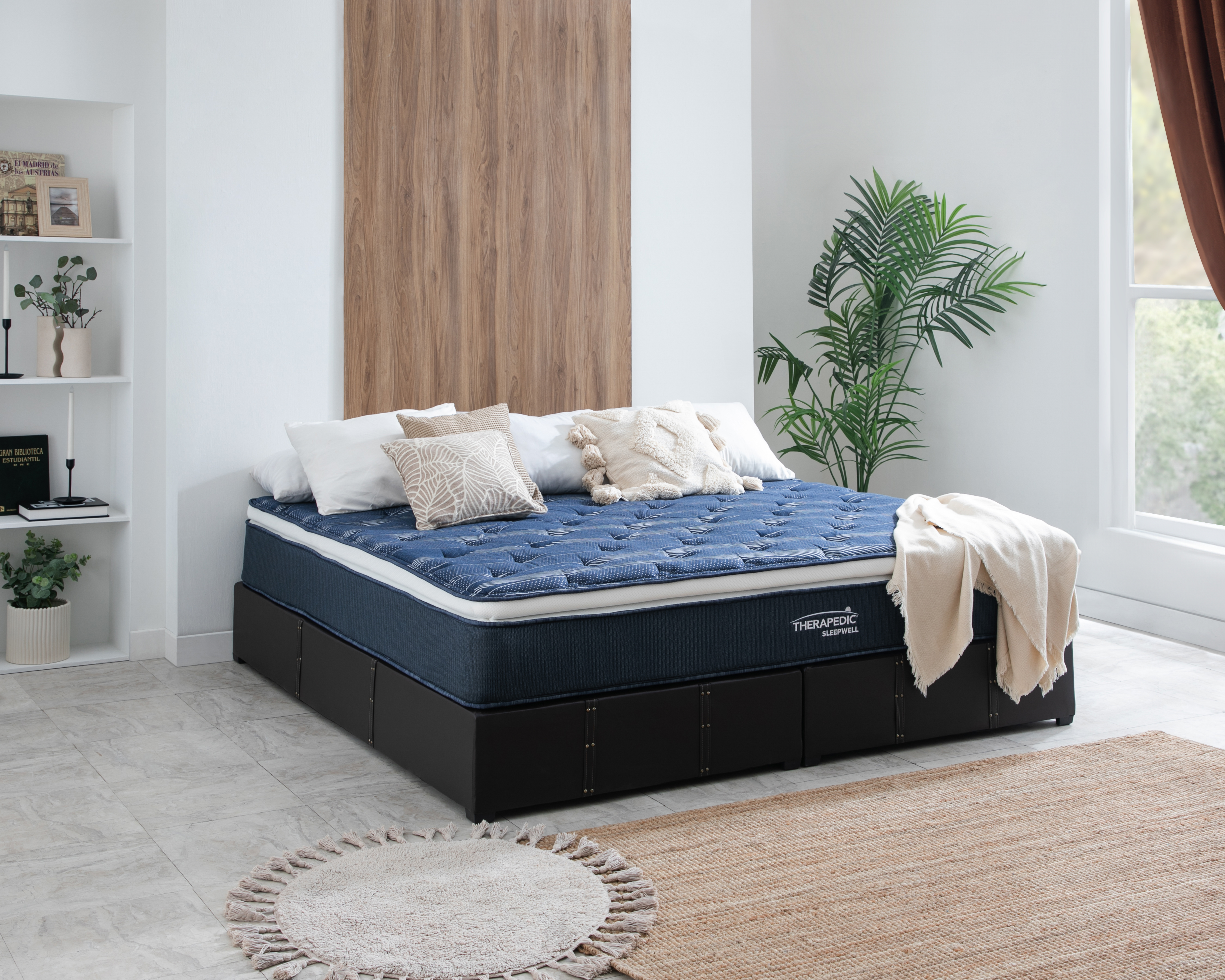 Colchón King Size Therapedic Sleepwell