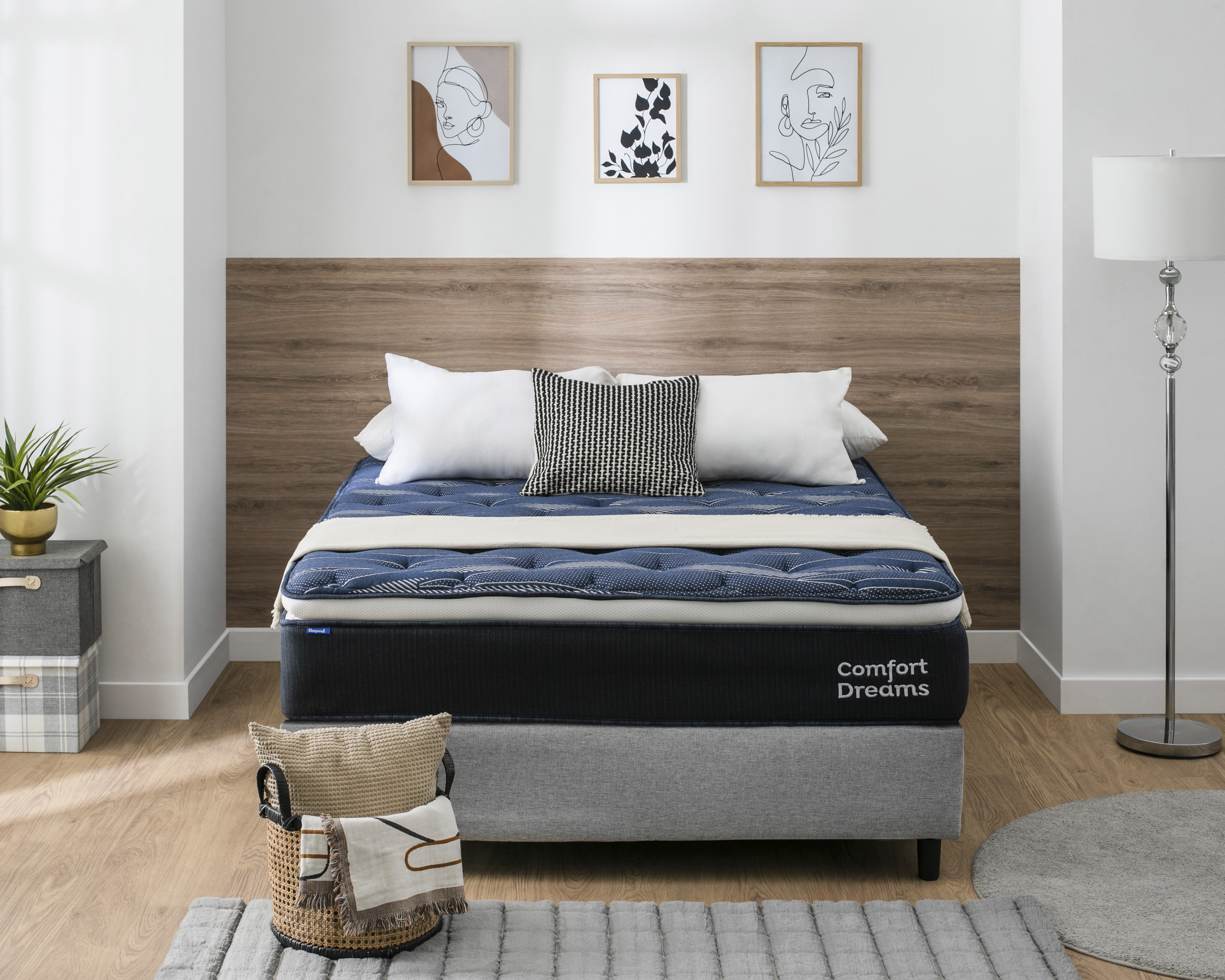 Foto 1 | Foto 1 | Colchón Queen Size Therapedic Sleepwell