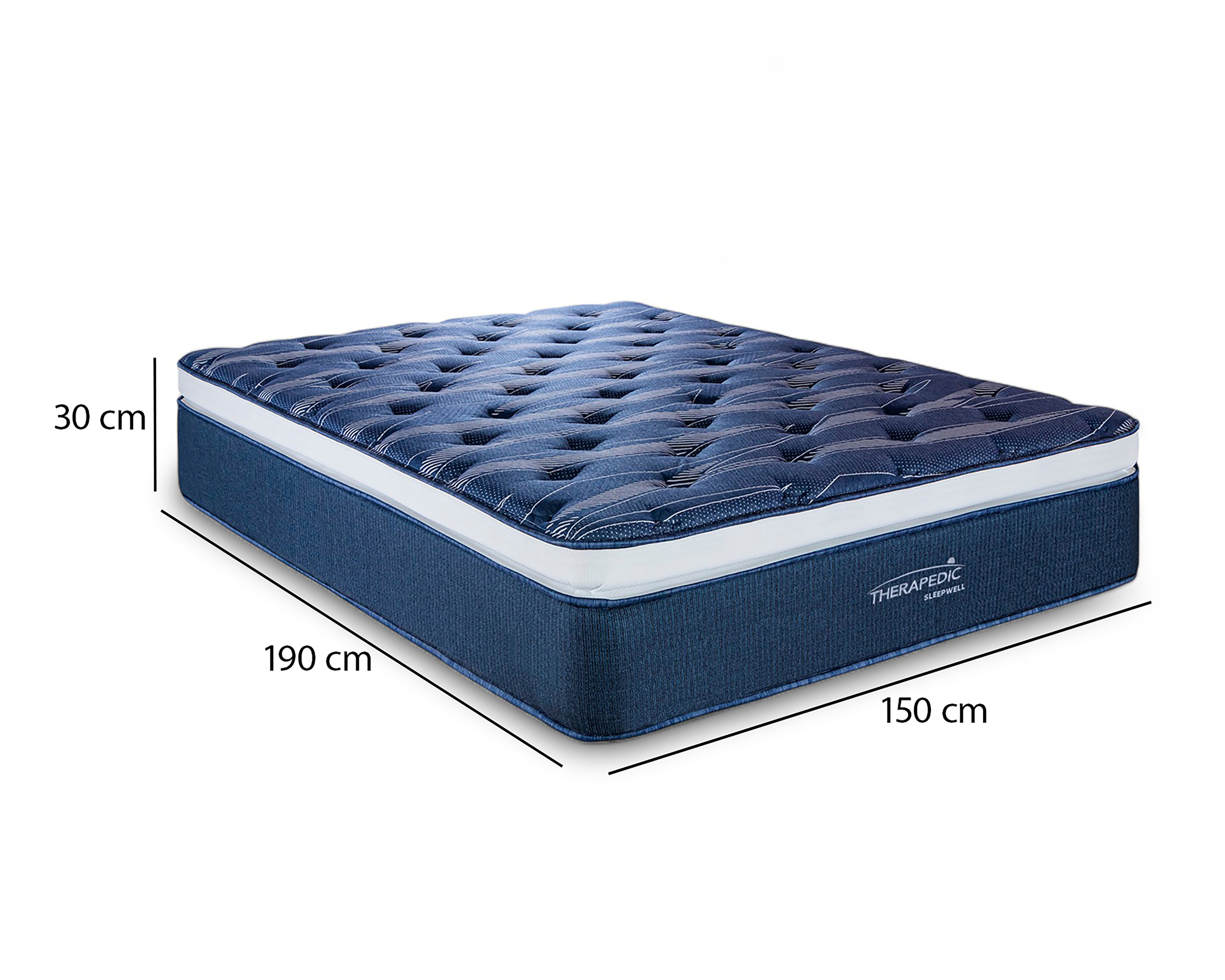 Foto 8 | Foto 8 | Colchón Queen Size Therapedic Sleepwell