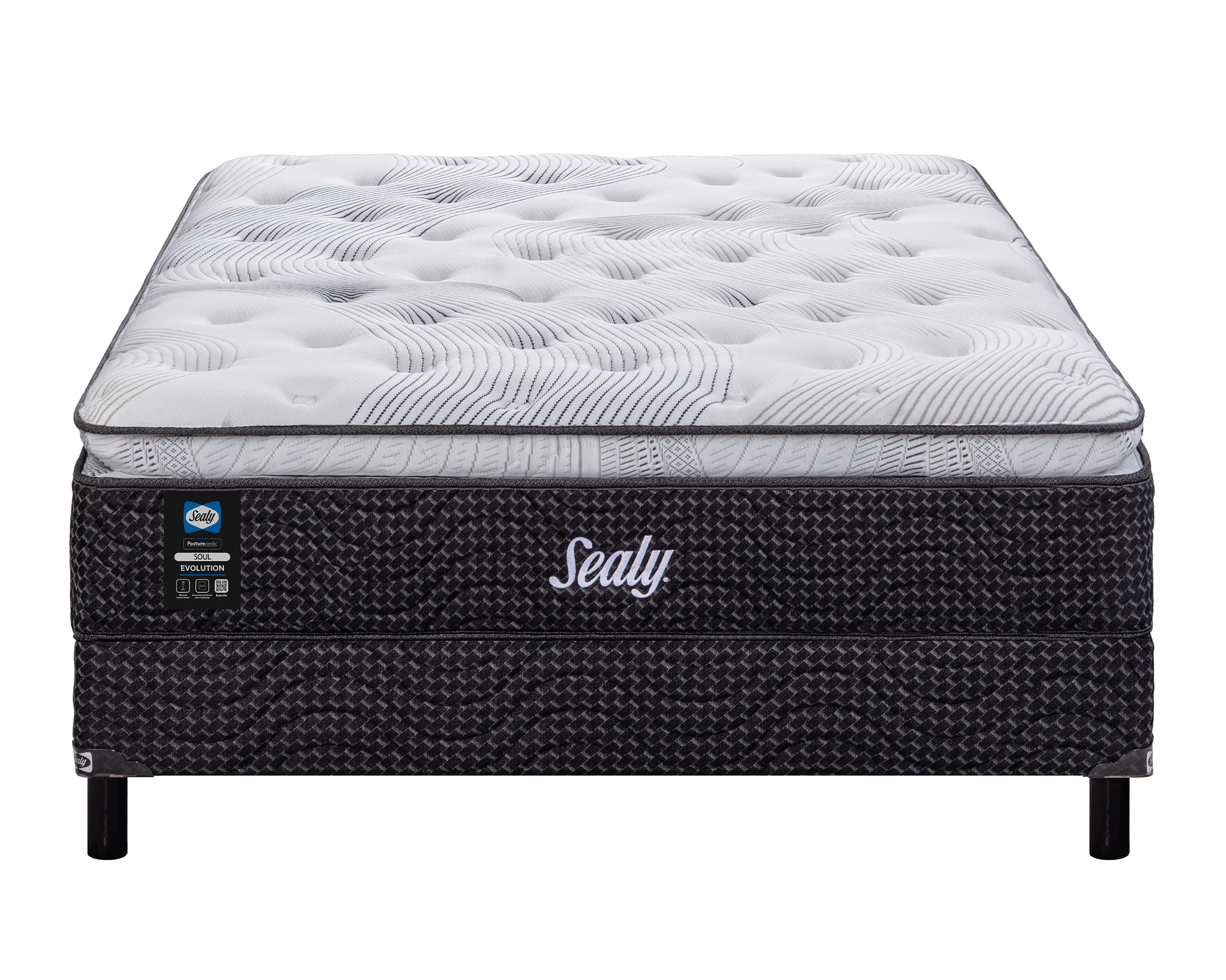 Foto 3 | Foto 3 | Juego de Colchón y Box Queen Size Sealy Soul