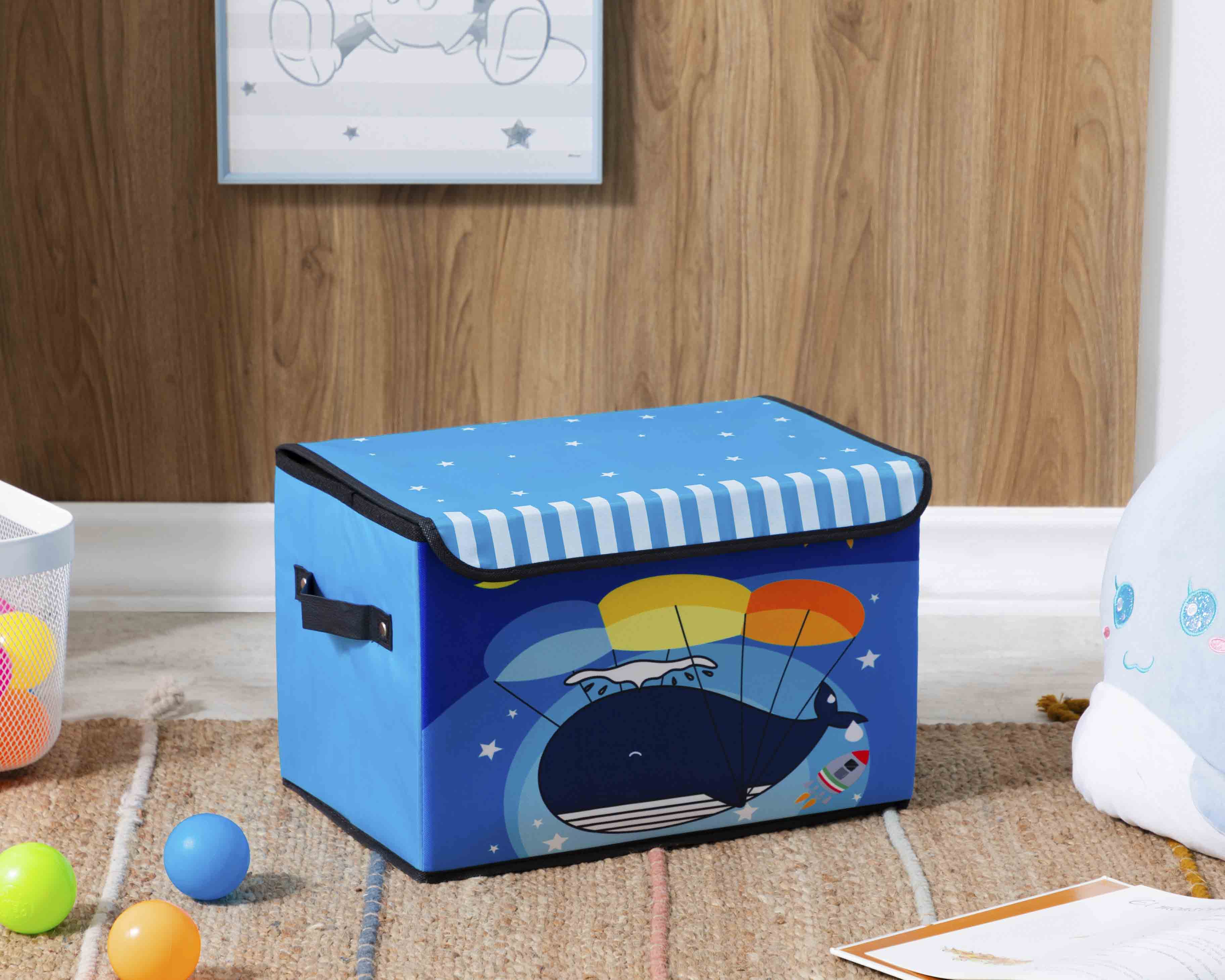 Foto 6 | Foto 6 | Caja de Almacenamiento +Simple Ballena Azul