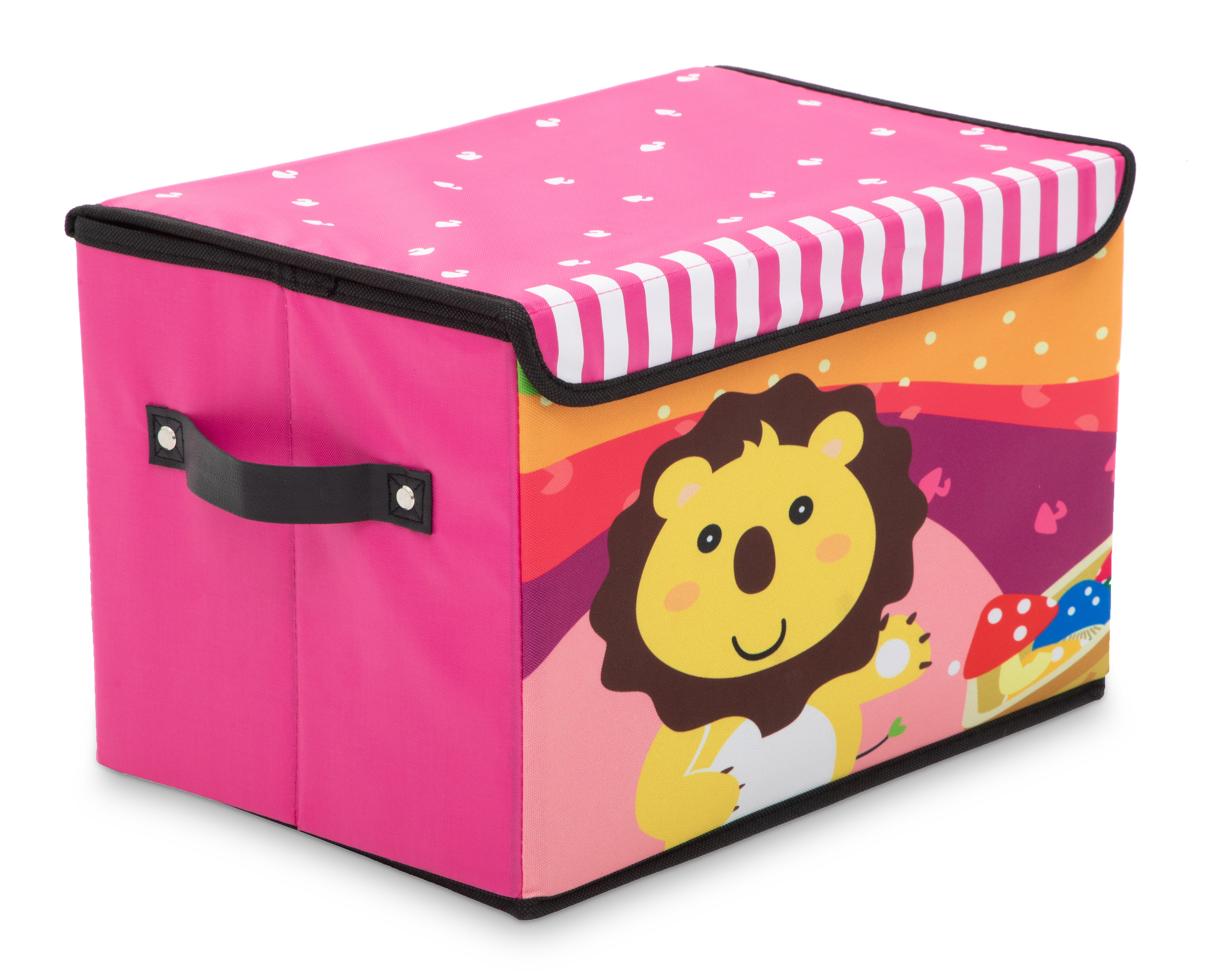 Foto 2 pulgar | Foto 1 | Caja de Almacenamiento +Simple León Rosa