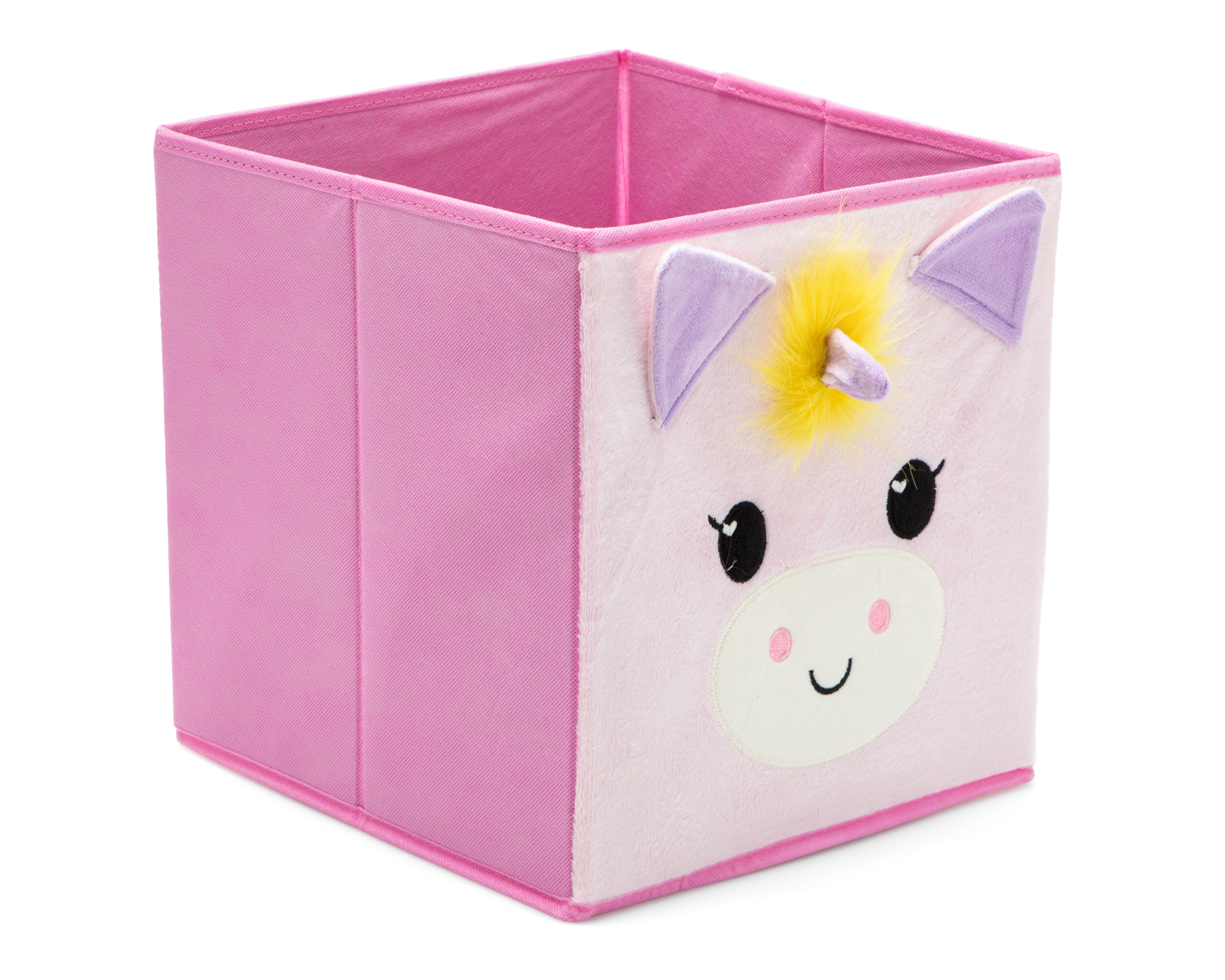 Foto 3 pulgar | Foto 2 | Caja de Almacenamiento de Poliéster +Simple Unicornio
