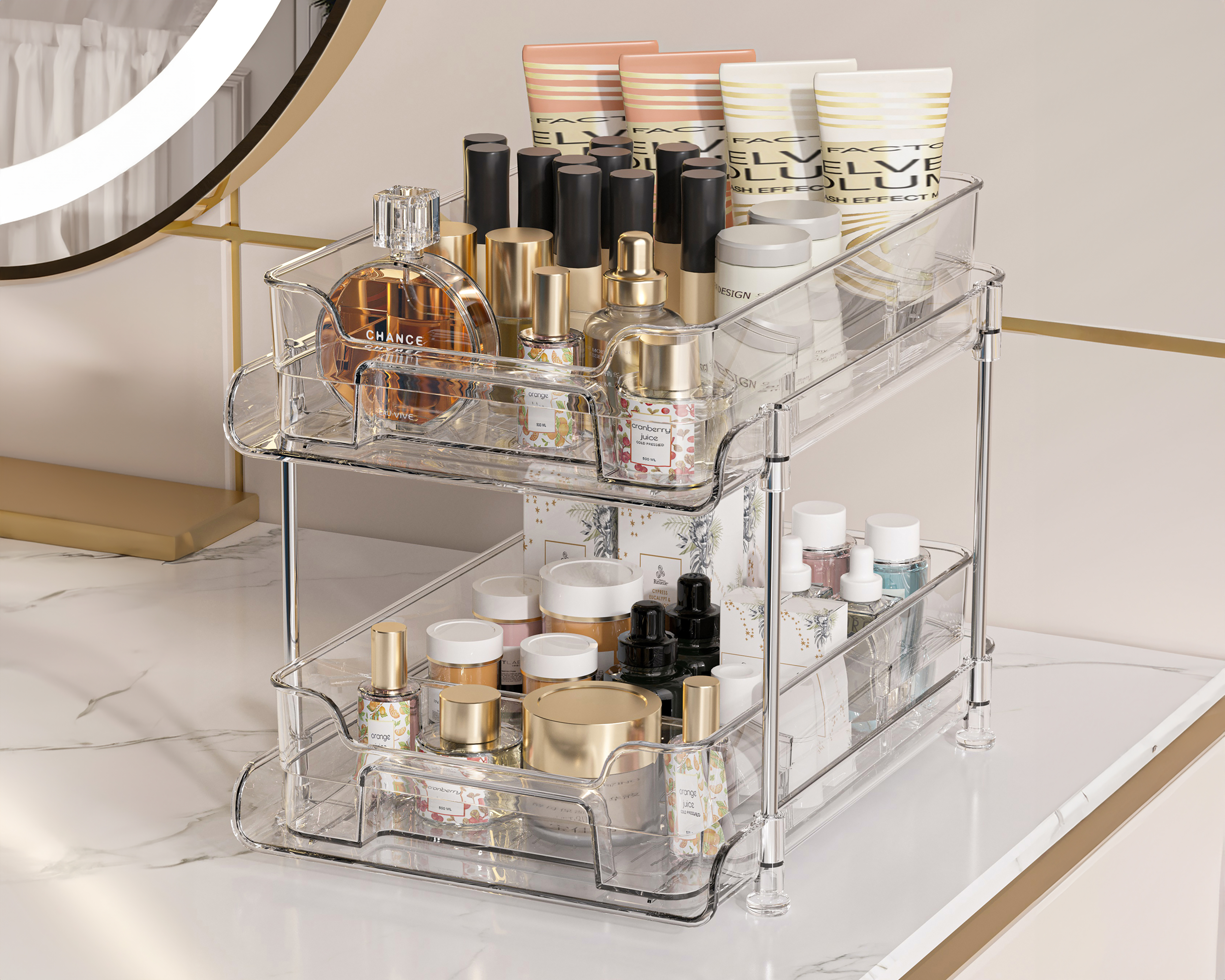 Foto 3 pulgar | Foto 2 | Mueble Organizador Multiusos Harmony Claro