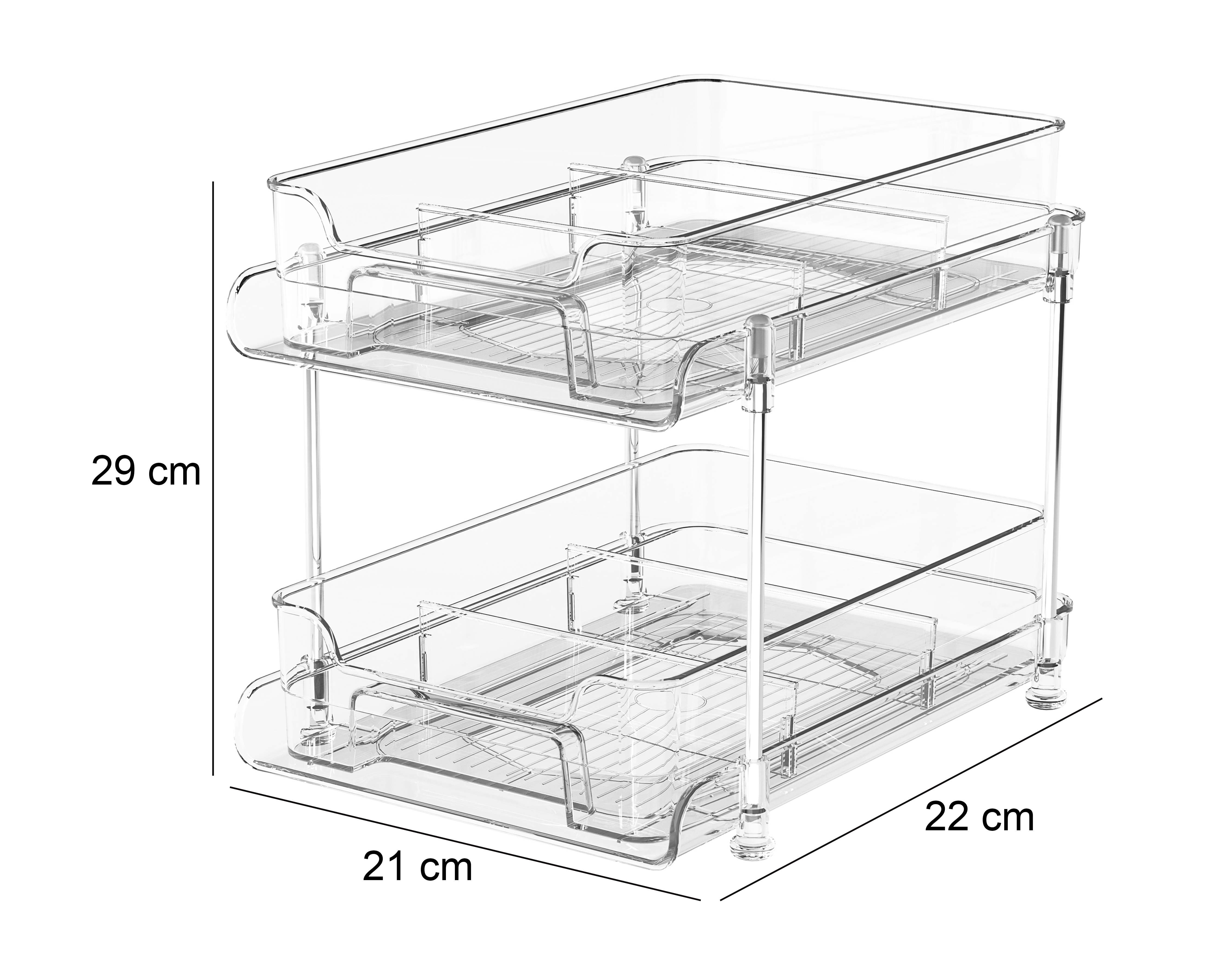 Foto 5 | Foto 5 | Mueble Organizador Multiusos Harmony Claro