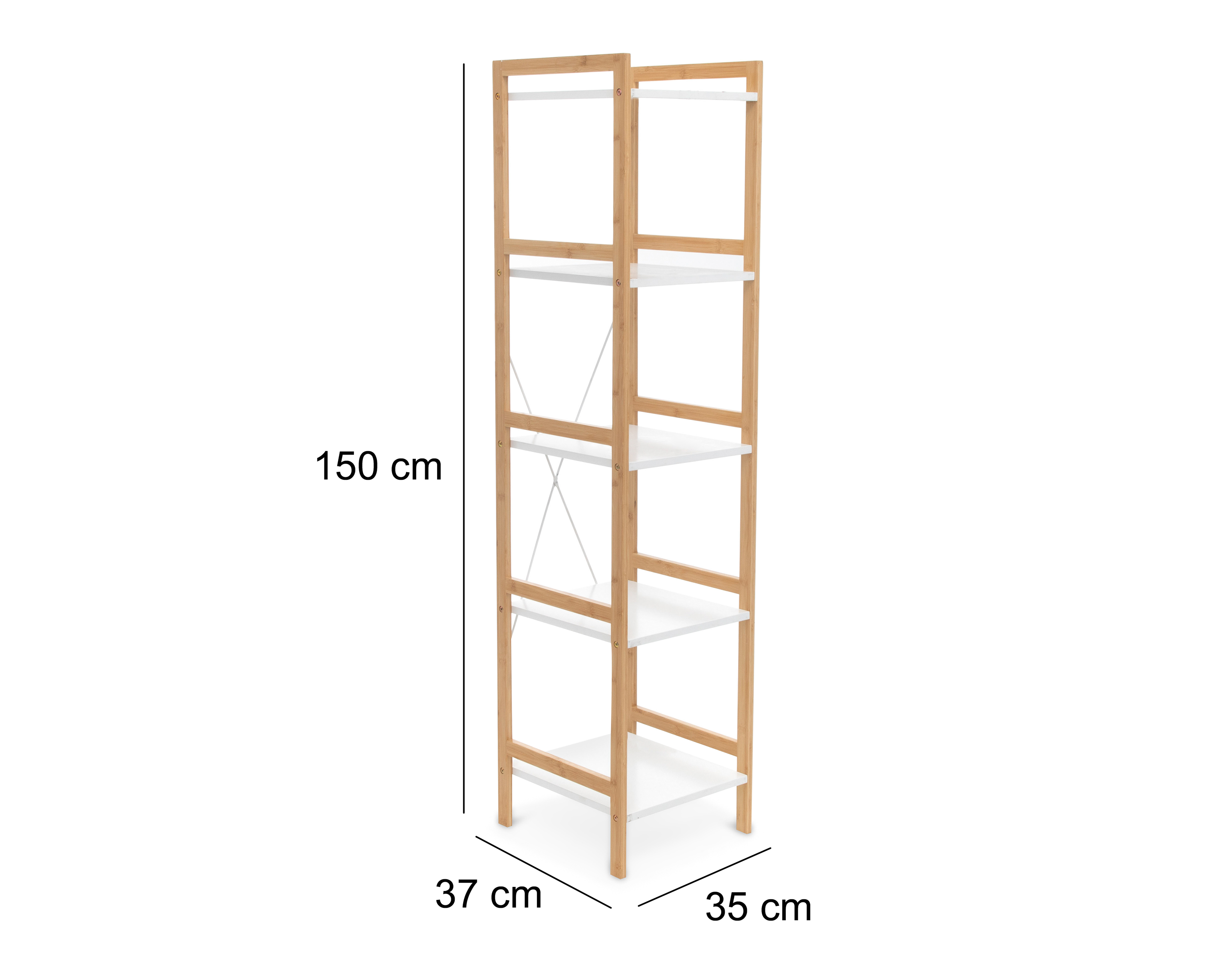 Foto 6 pulgar | Foto 5 | Mueble Organizador Multiusos Valencia Bambú