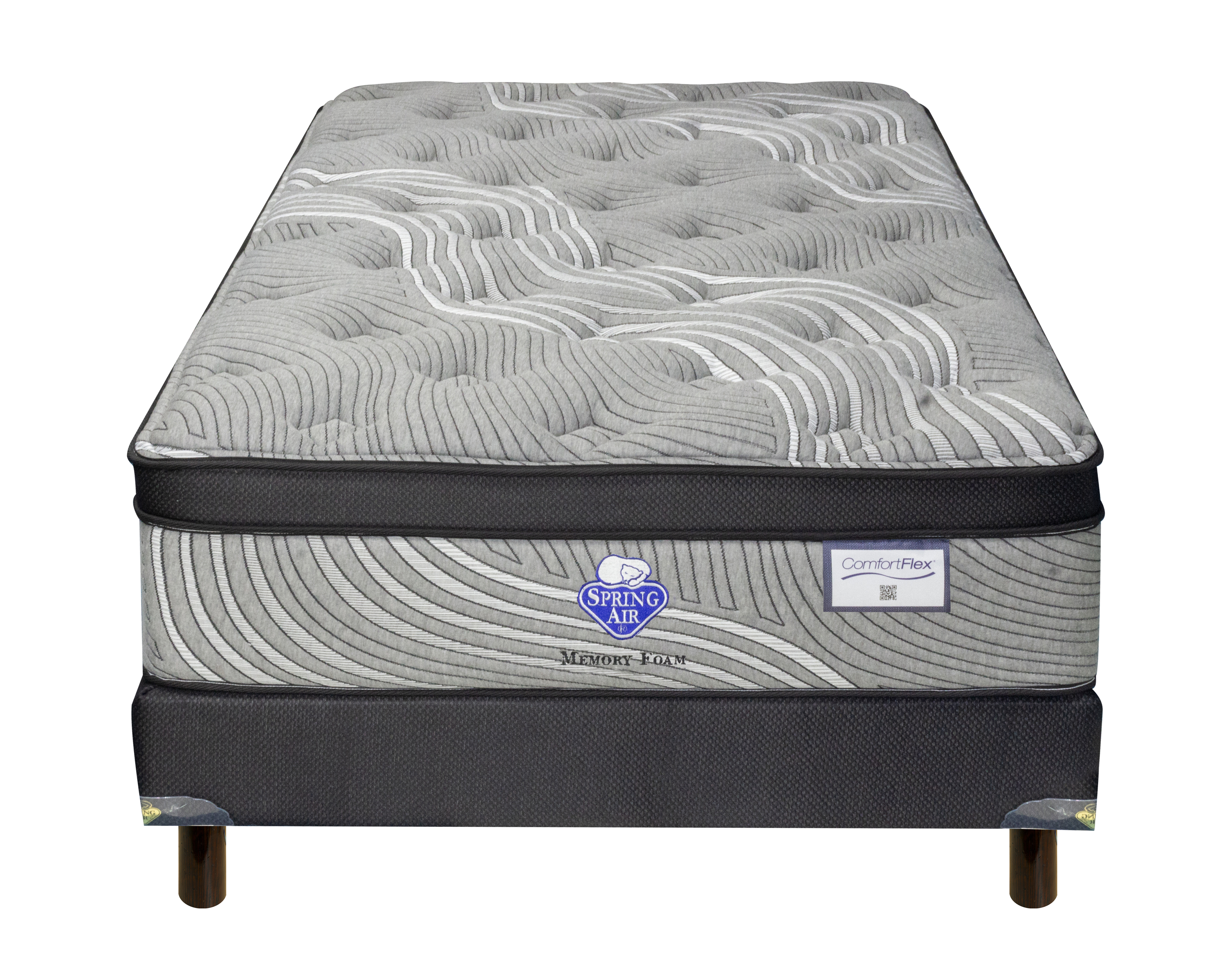 Foto 3 | Foto 3 | Juego de Colchón y Box Matrimonial Spring Air Zeus