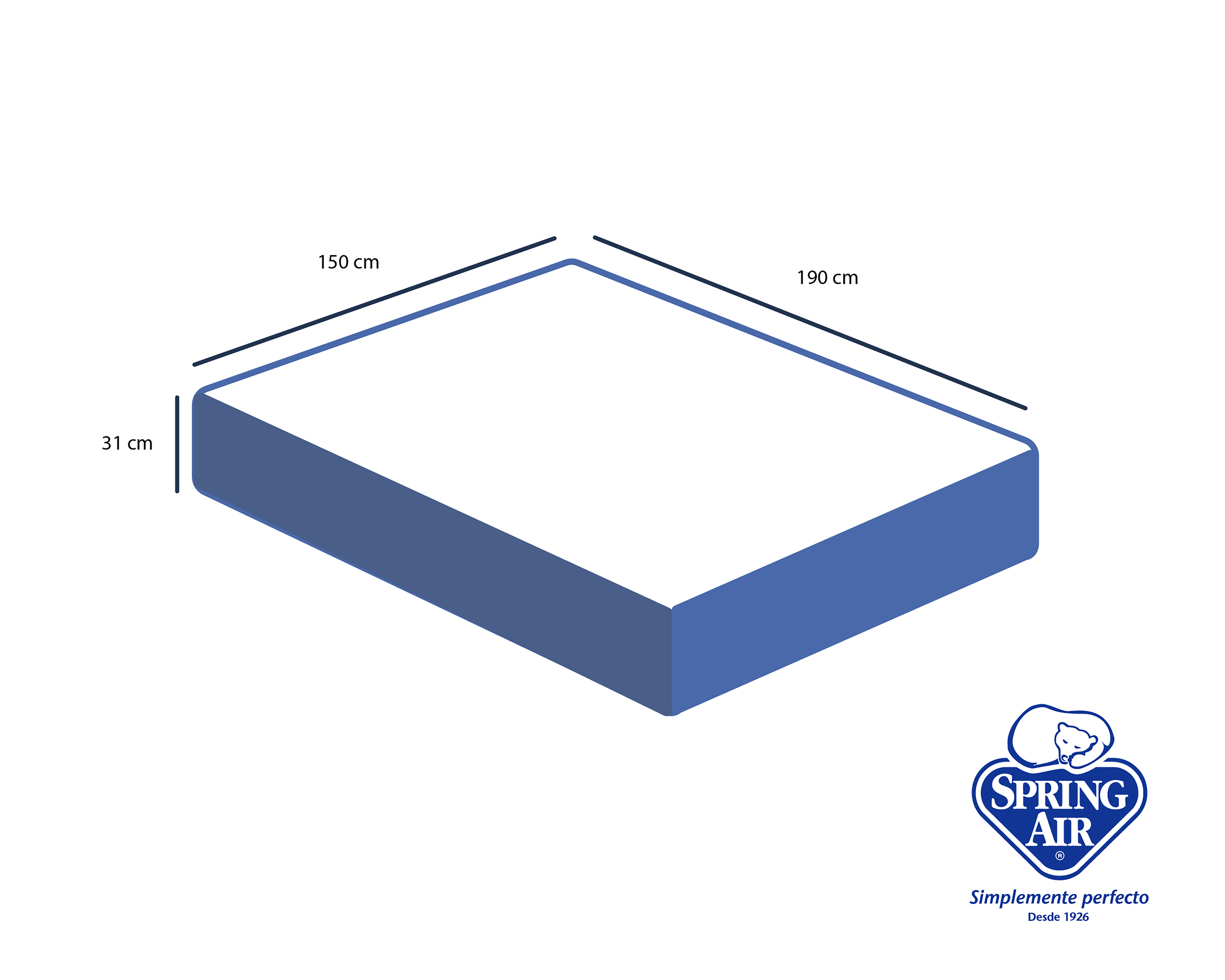 Foto 8 | Foto 8 | Colchón Queen Size Spring Air Victory II