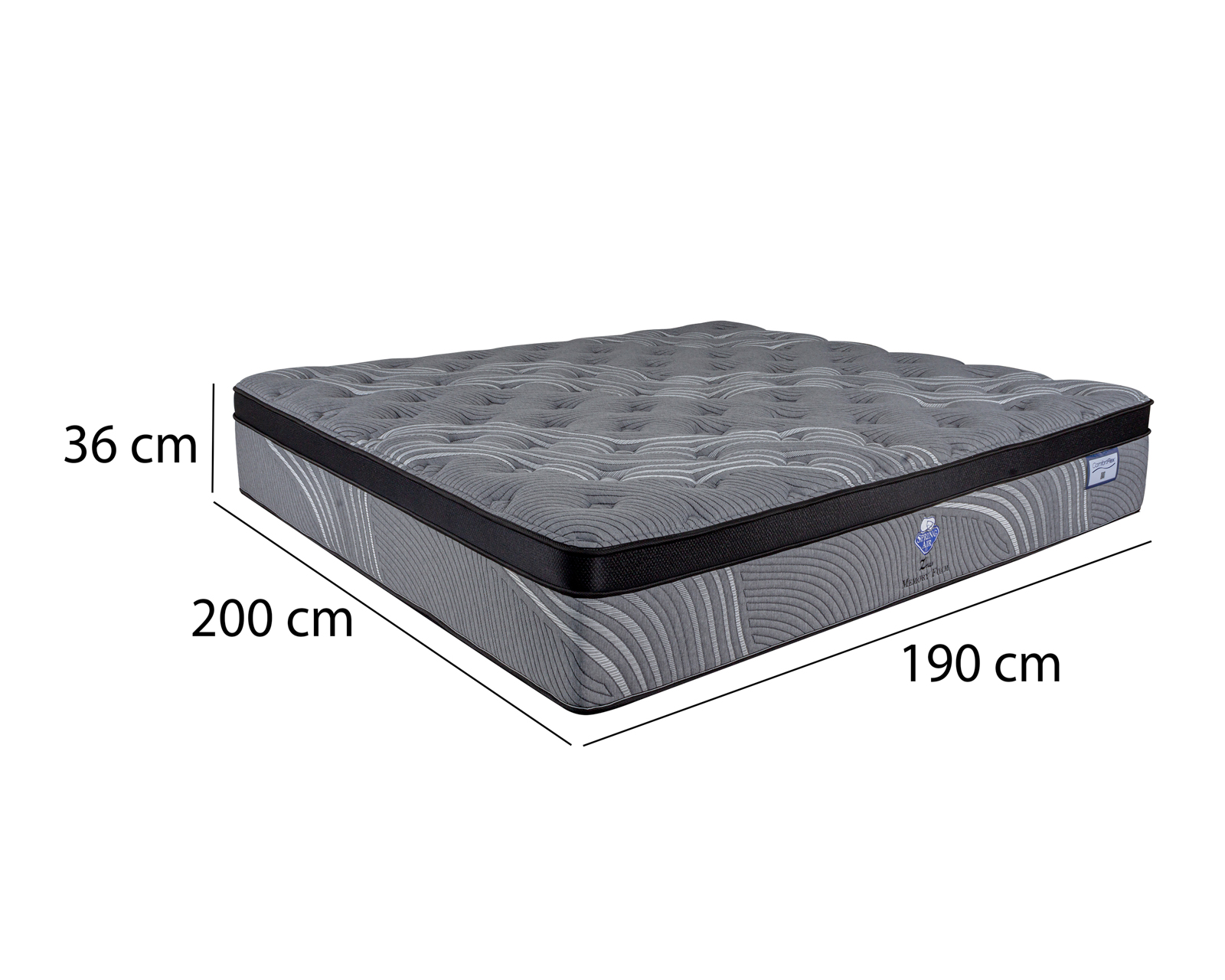 Foto 8 pulgar | Foto 7 | Colchón King Size Spring Air Zeus