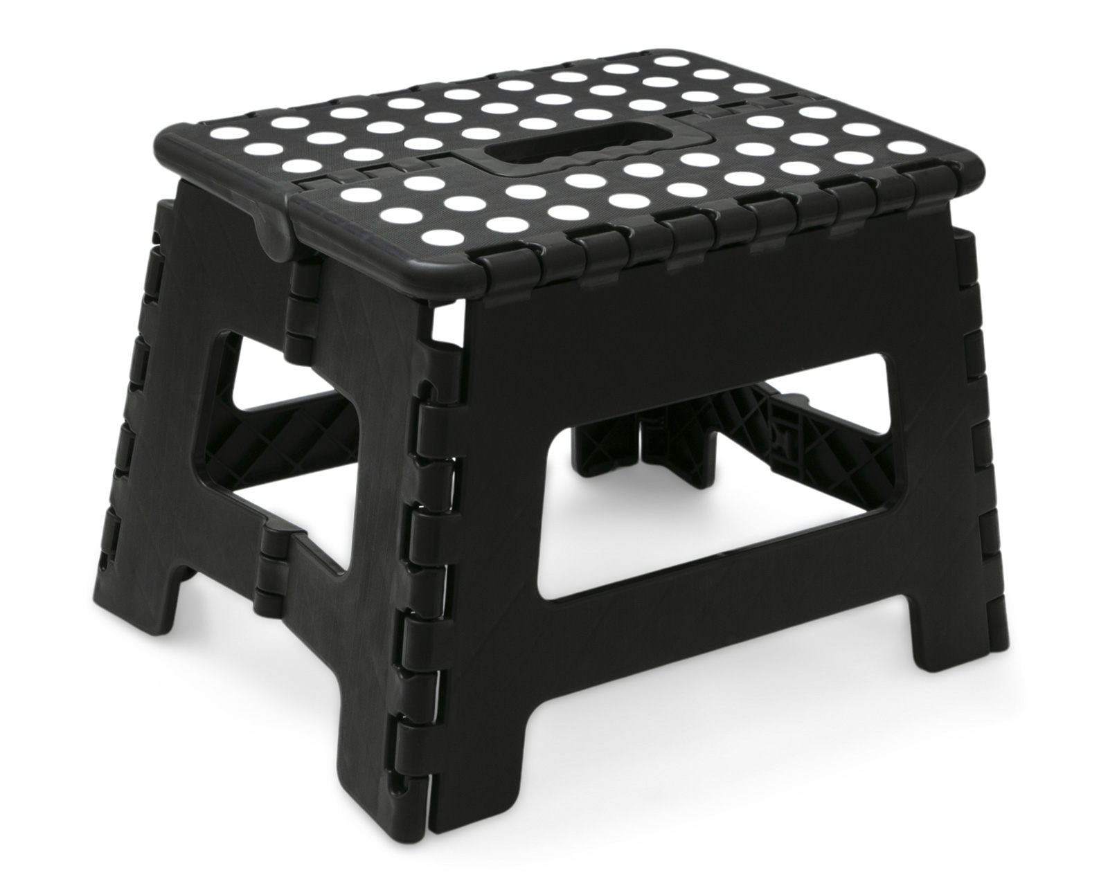 Banco Plegable de Plástico +Simple Borja Negro