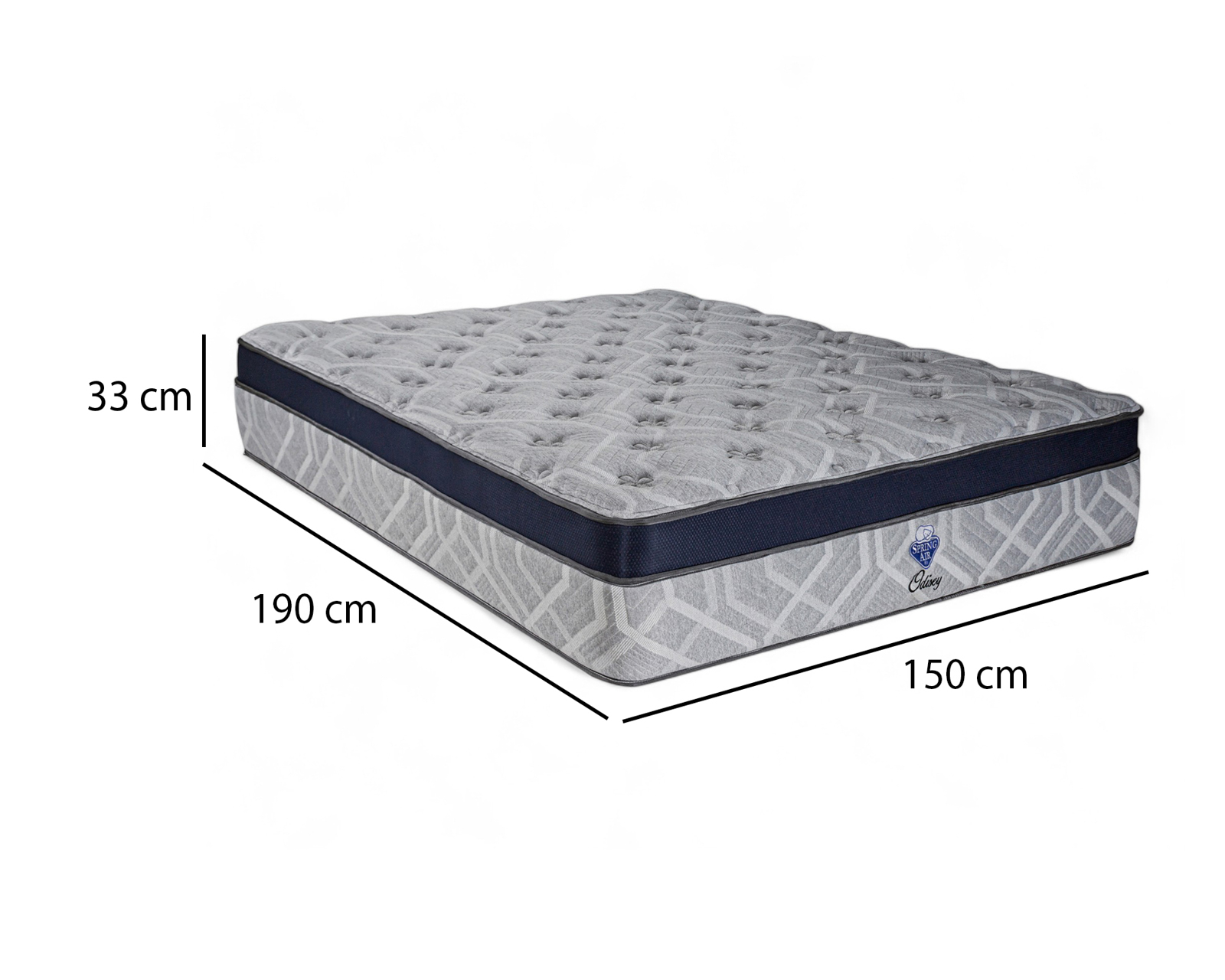 Foto 7 pulgar | Foto 6 | Colchón Queen Size Spring Air Odisey II