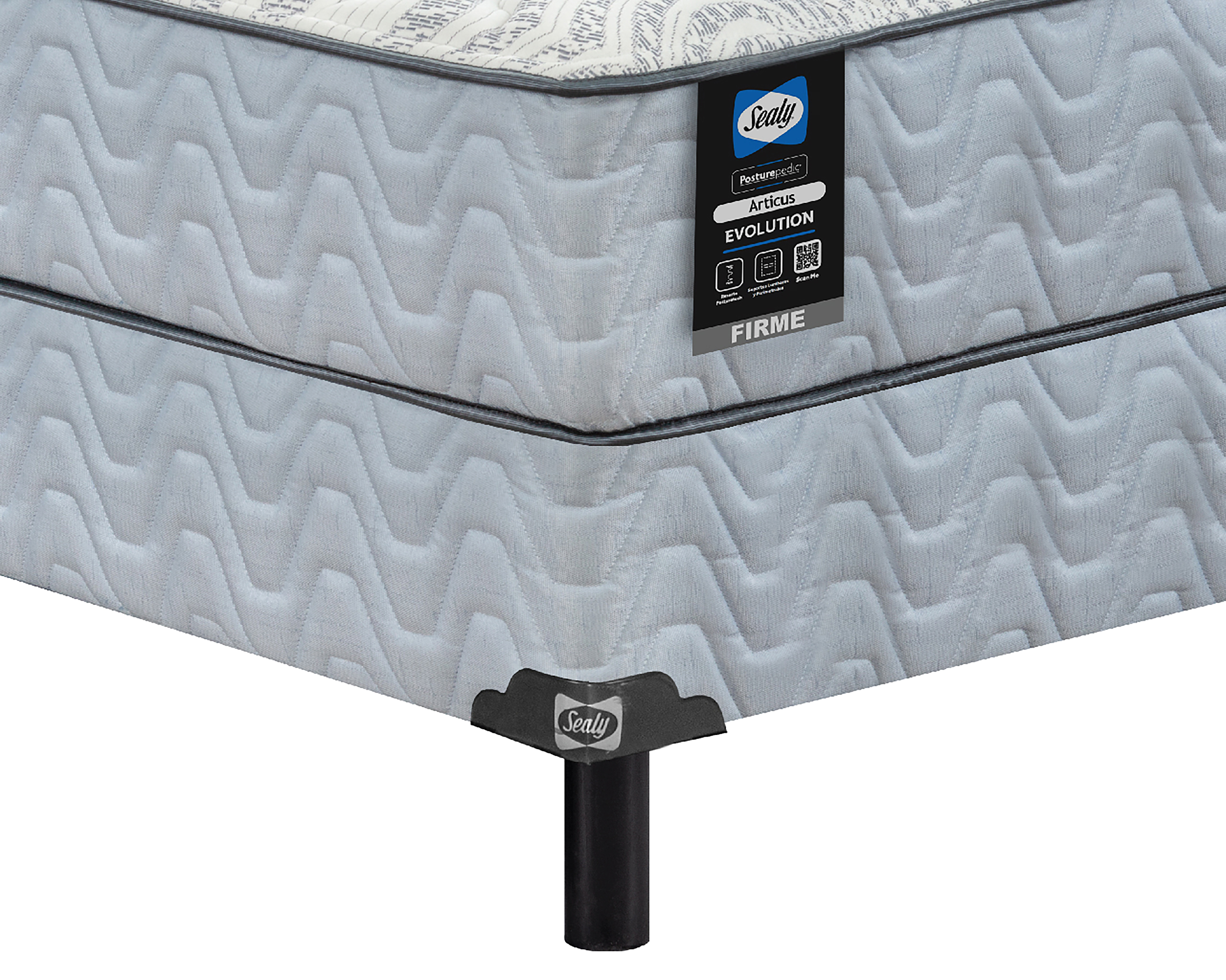 Foto 6 pulgar | Foto 5 | Juego de Colchón y Box Matrimonial Sealy Articus