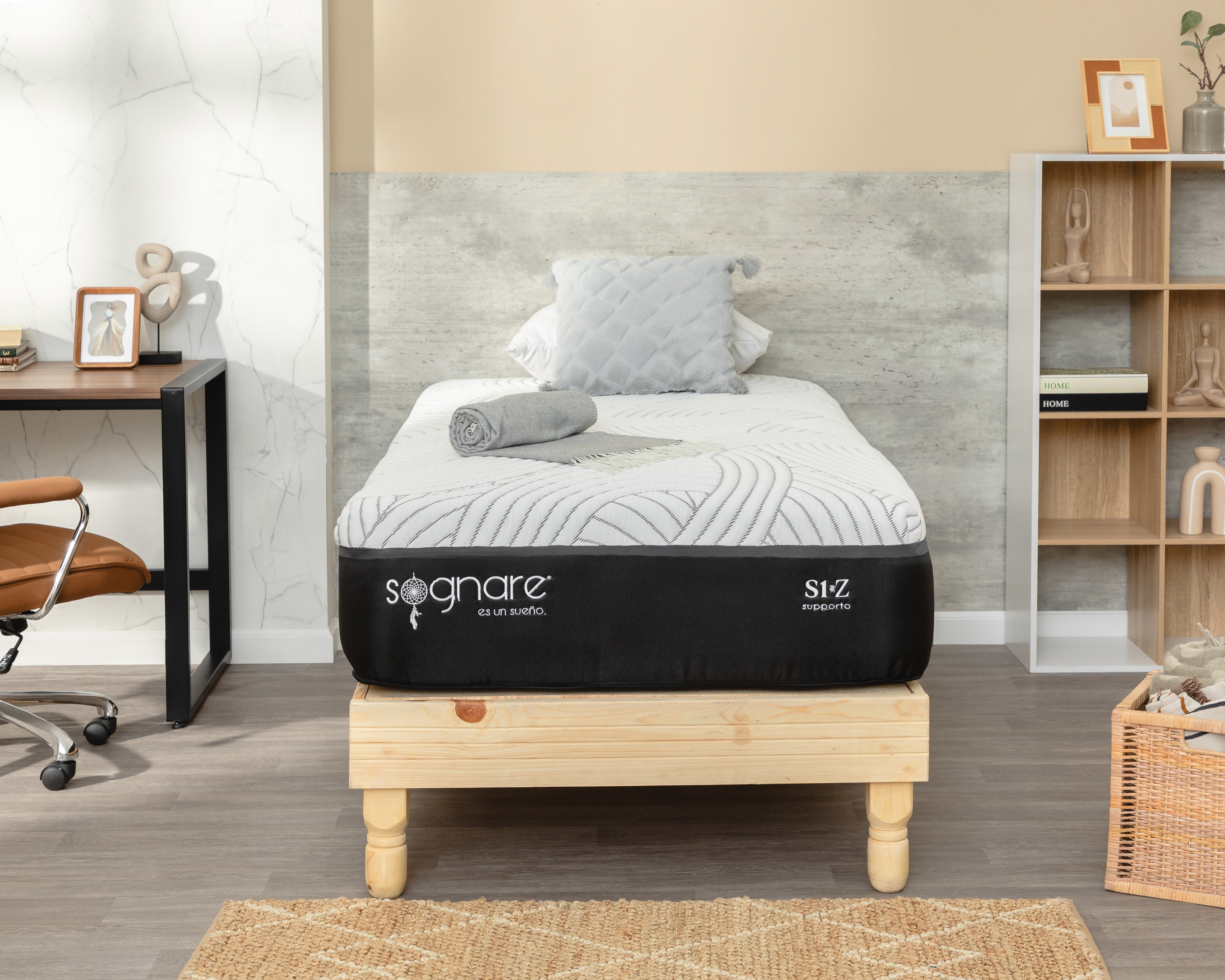 Foto 2 pulgar | Foto 1 | Colchón Individual Sognare Supporto S1Z