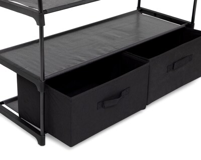 Foto 5 | Foto 5 | Zapatera de Metal +Simple Alba Negro para 9 Pares