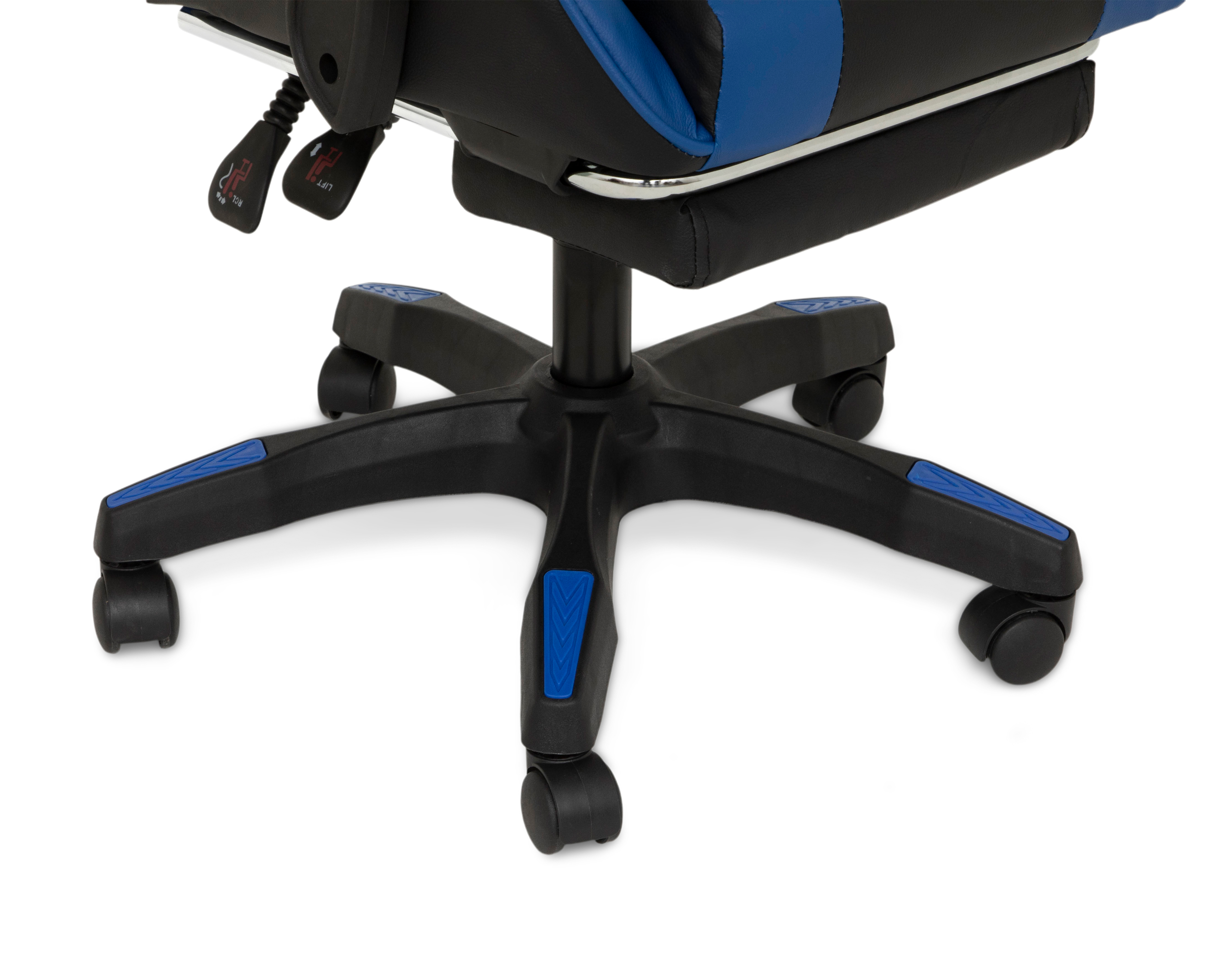 Foto 7 pulgar | Foto 6 | Silla Gamer Gamecraft Reclinable Azul