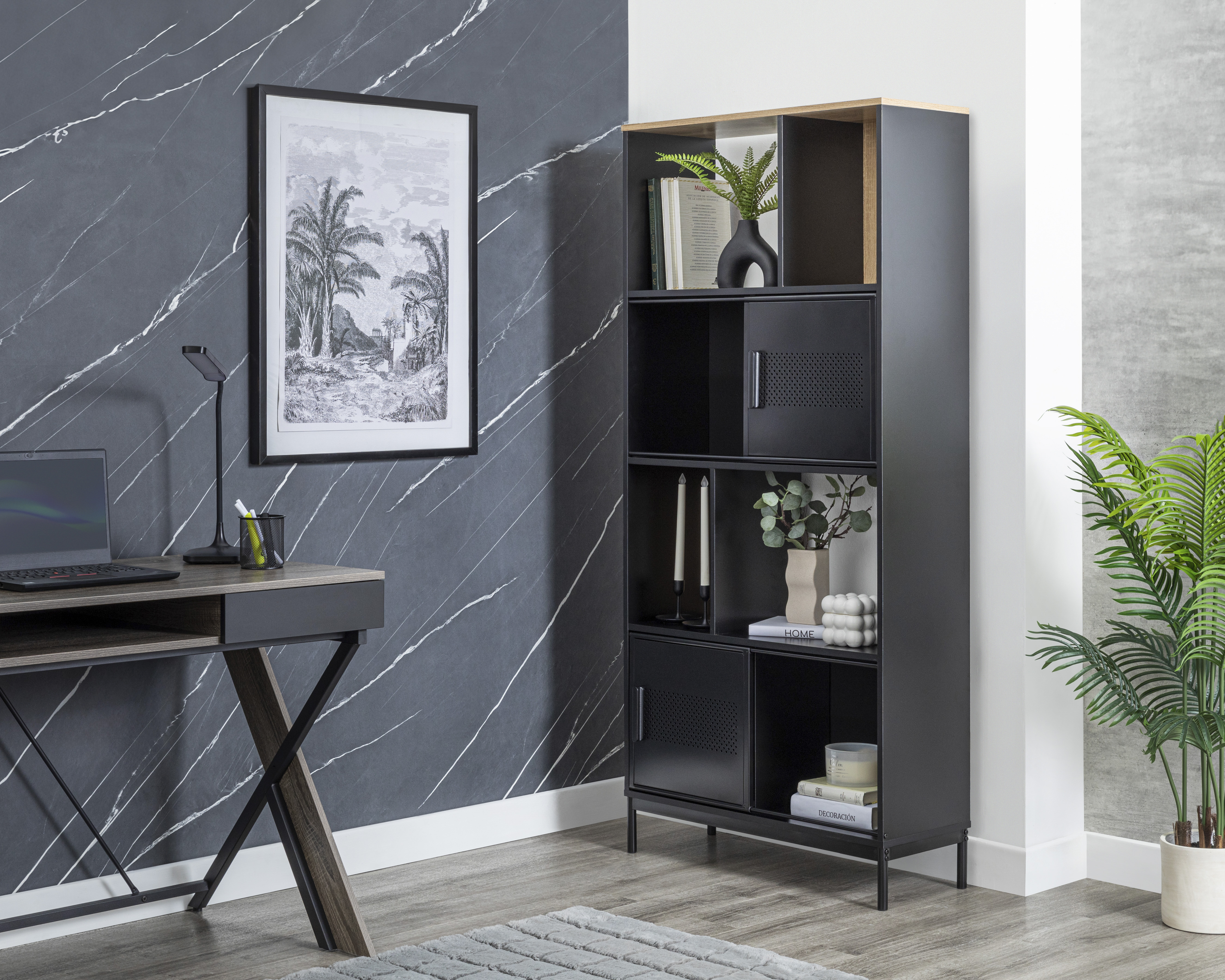 Foto 1 | Foto 1 | Librero de Madera Chairman Victoria Negro