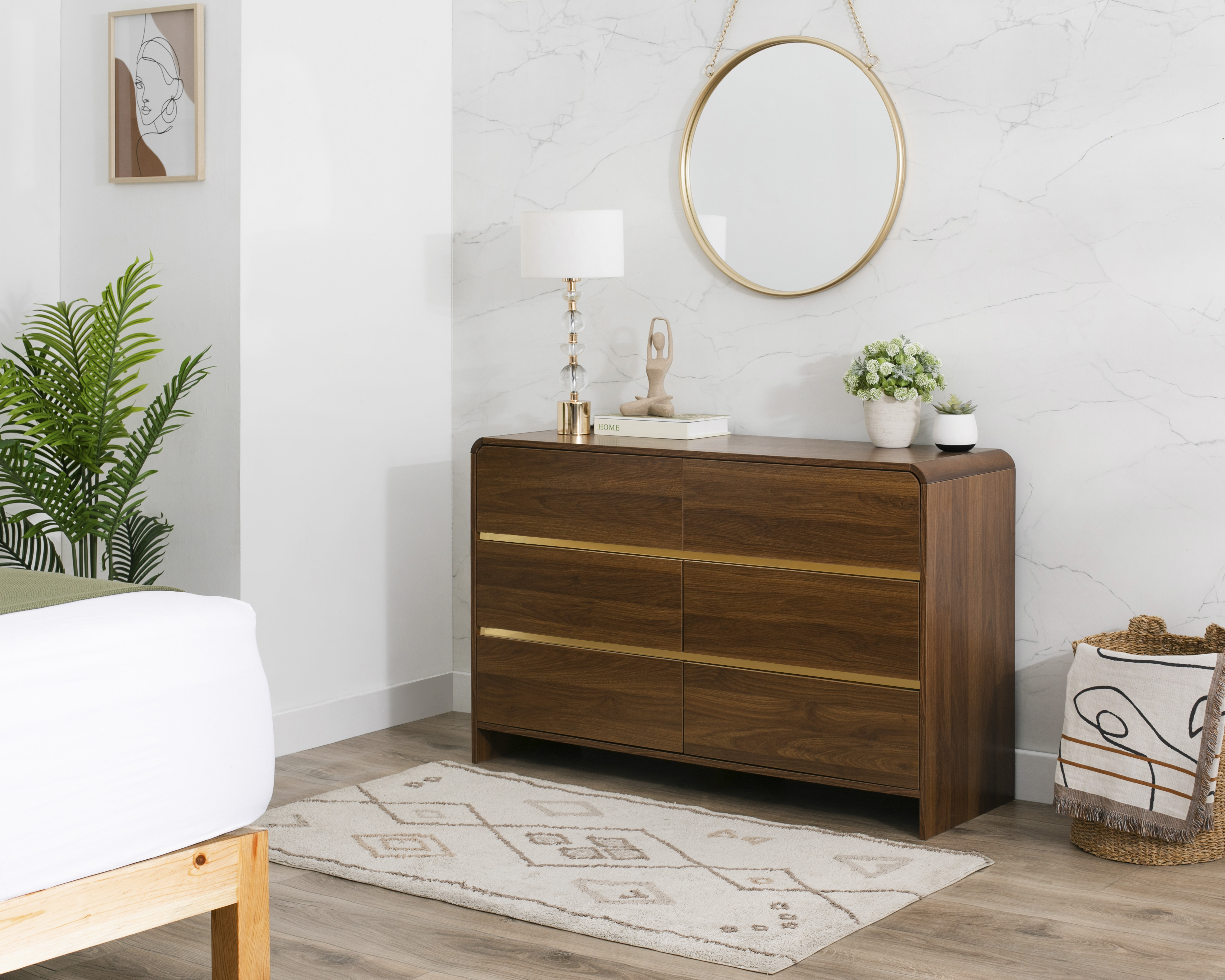 Cómoda Yuri Café 116 cm