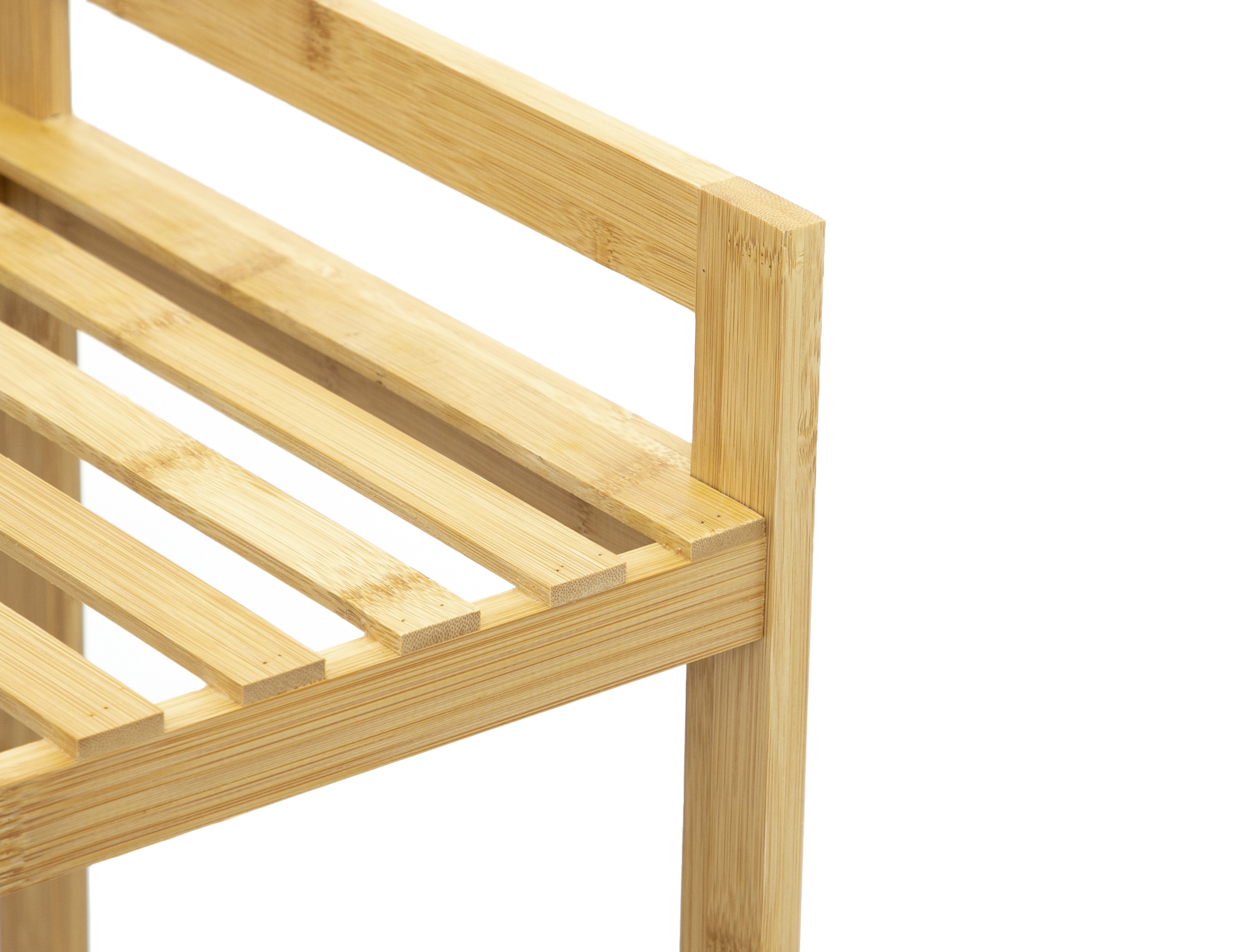 Foto 6 pulgar | Foto 5 | Mueble Organizador de Bambú +Simple color Madera