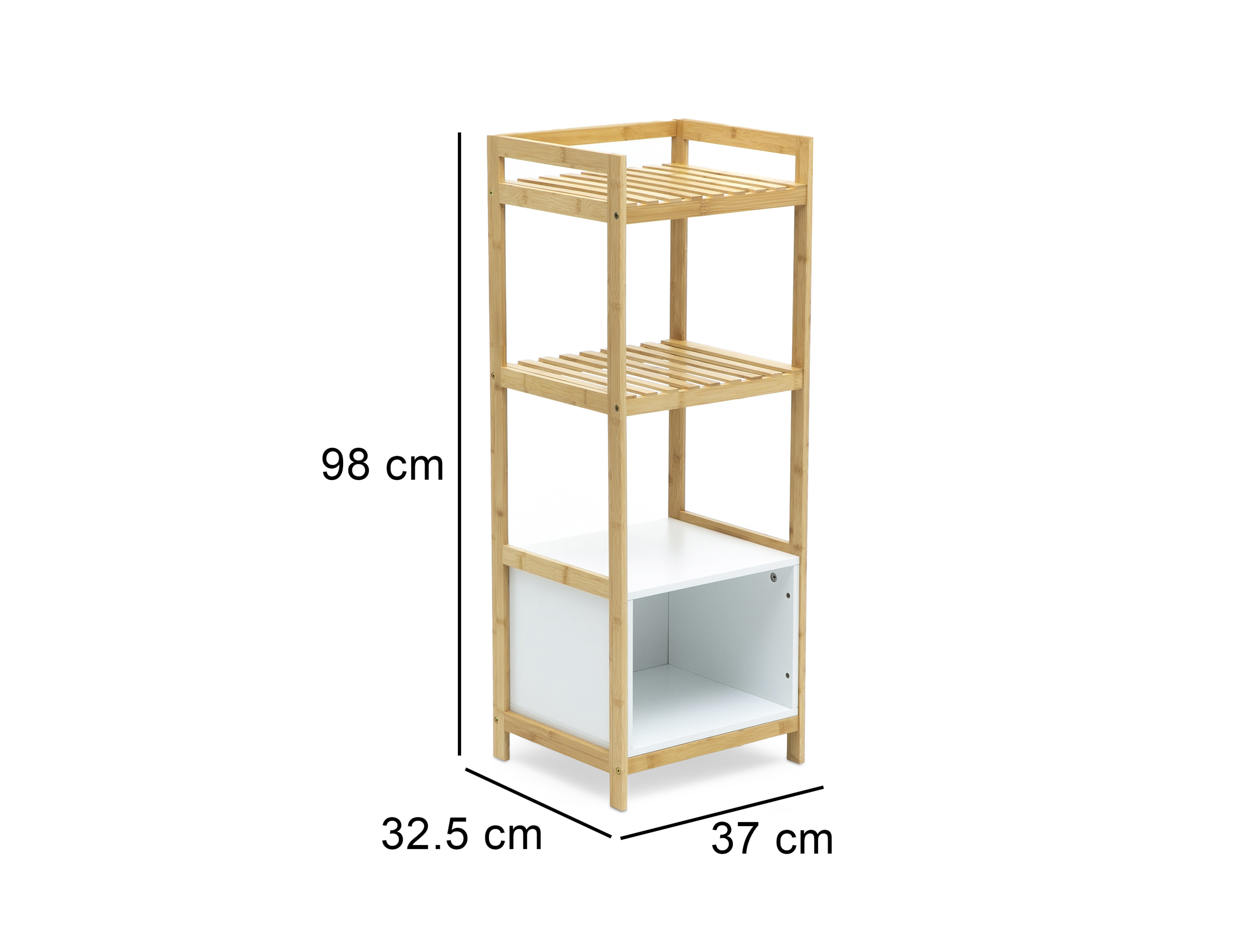 Foto 6 | Foto 6 | Mueble Organizador de Bambú +Simple color Madera