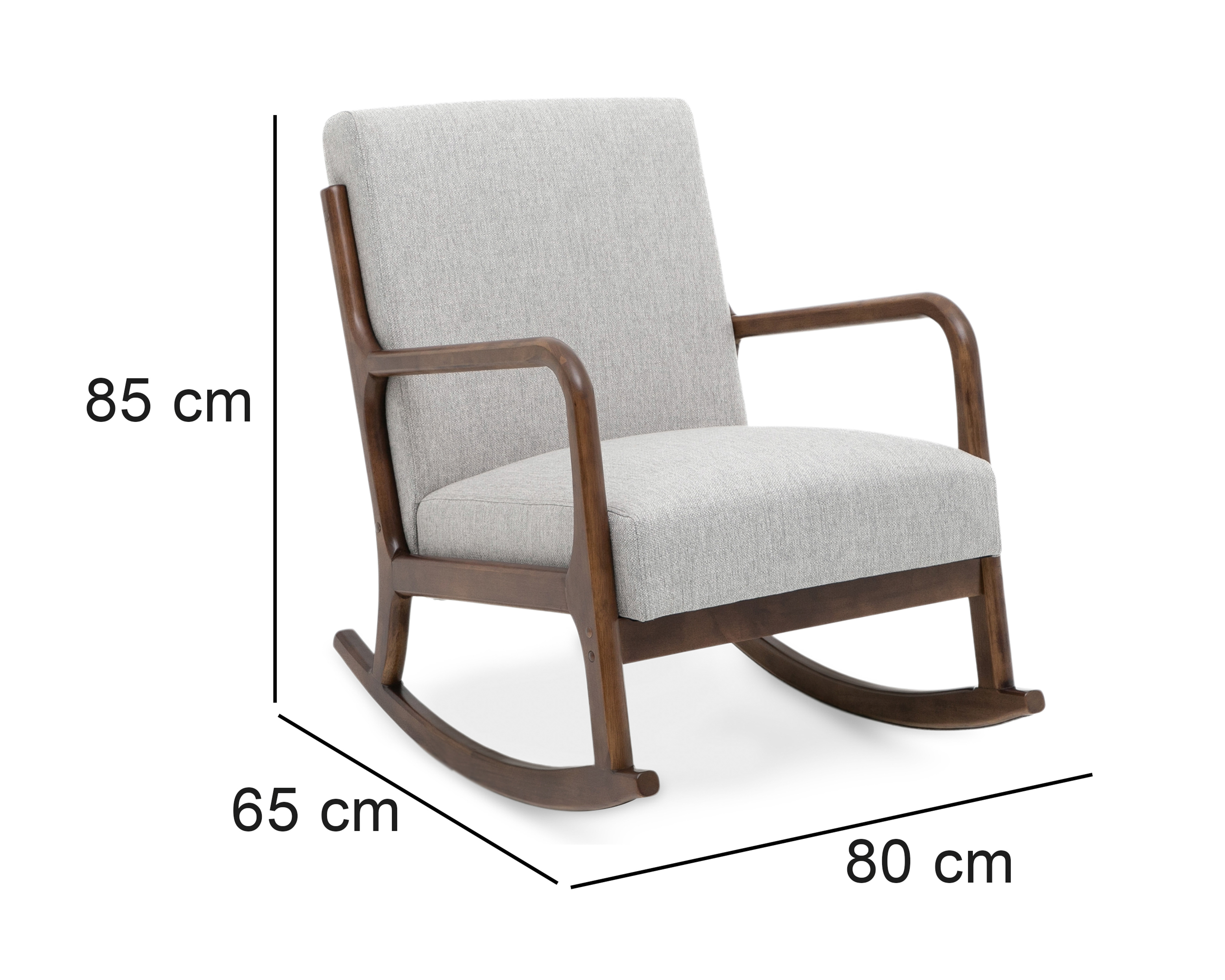 Foto 6 | Foto 6 | Silla Mecedora de Madera Ikal Cameron