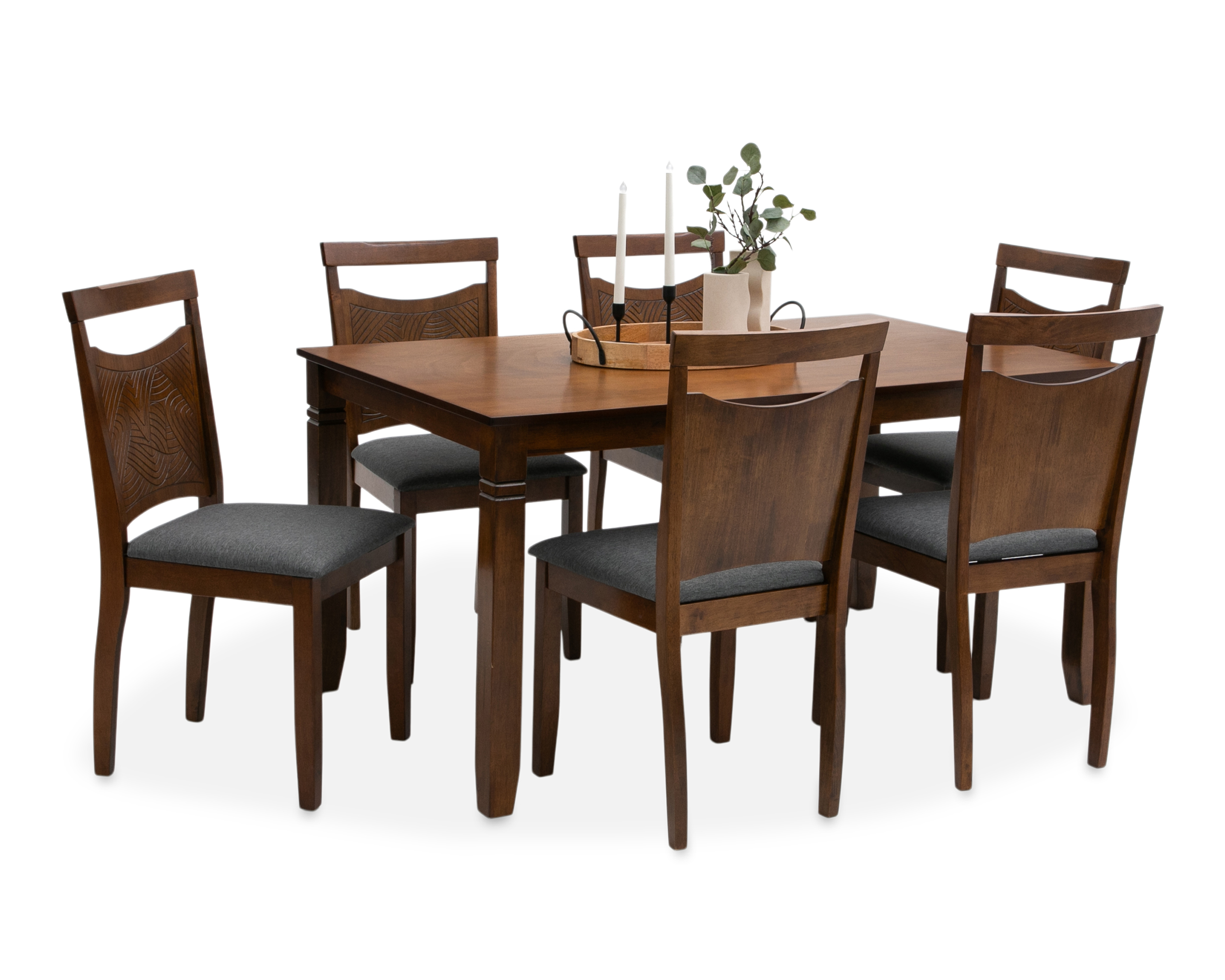 Foto 7 pulgar | Foto 6 | Comedor Islandia con 6 Sillas