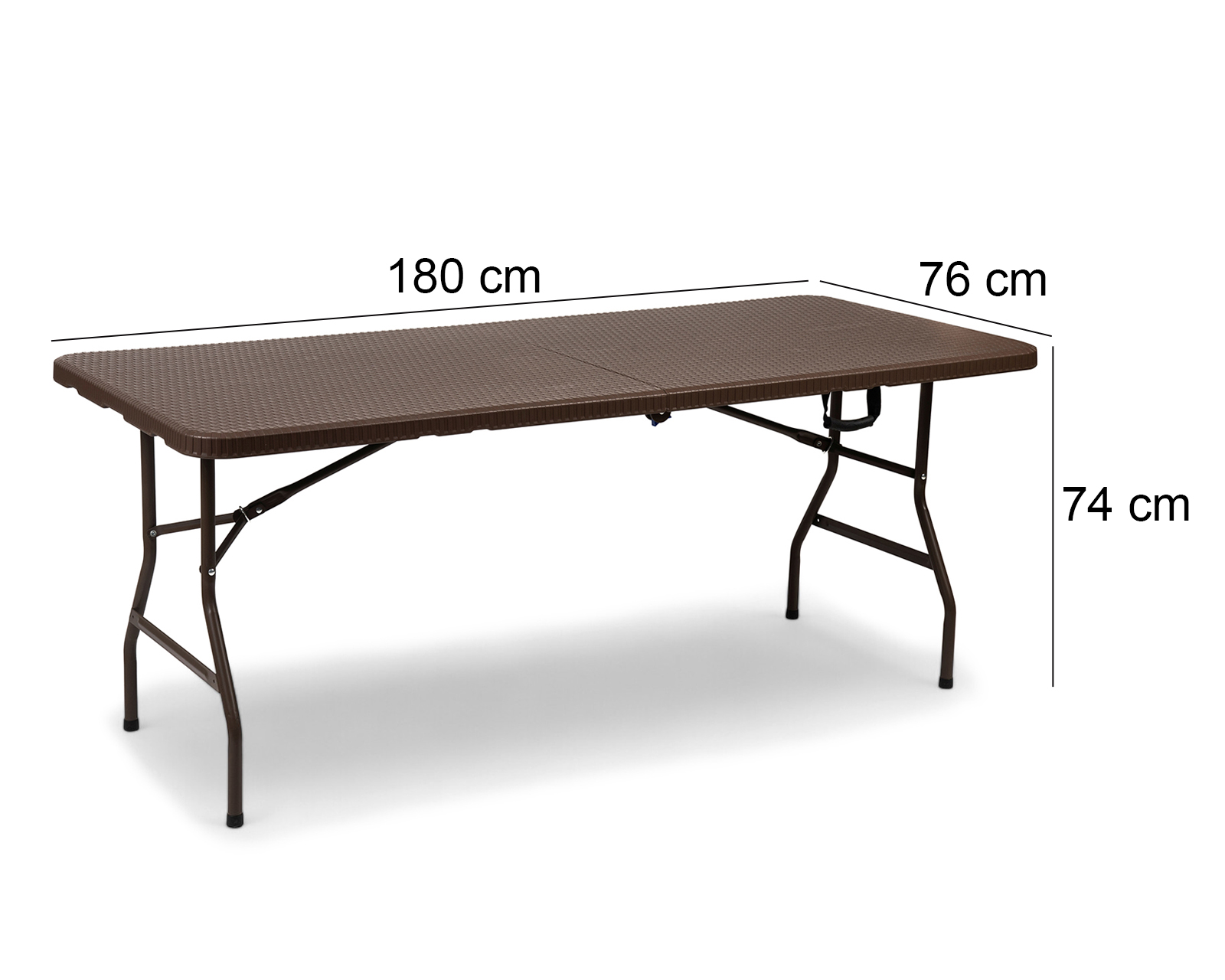Foto 10 | Foto 10 | Mesa Plegable Rectangular Mulegé 180 x 74 cm