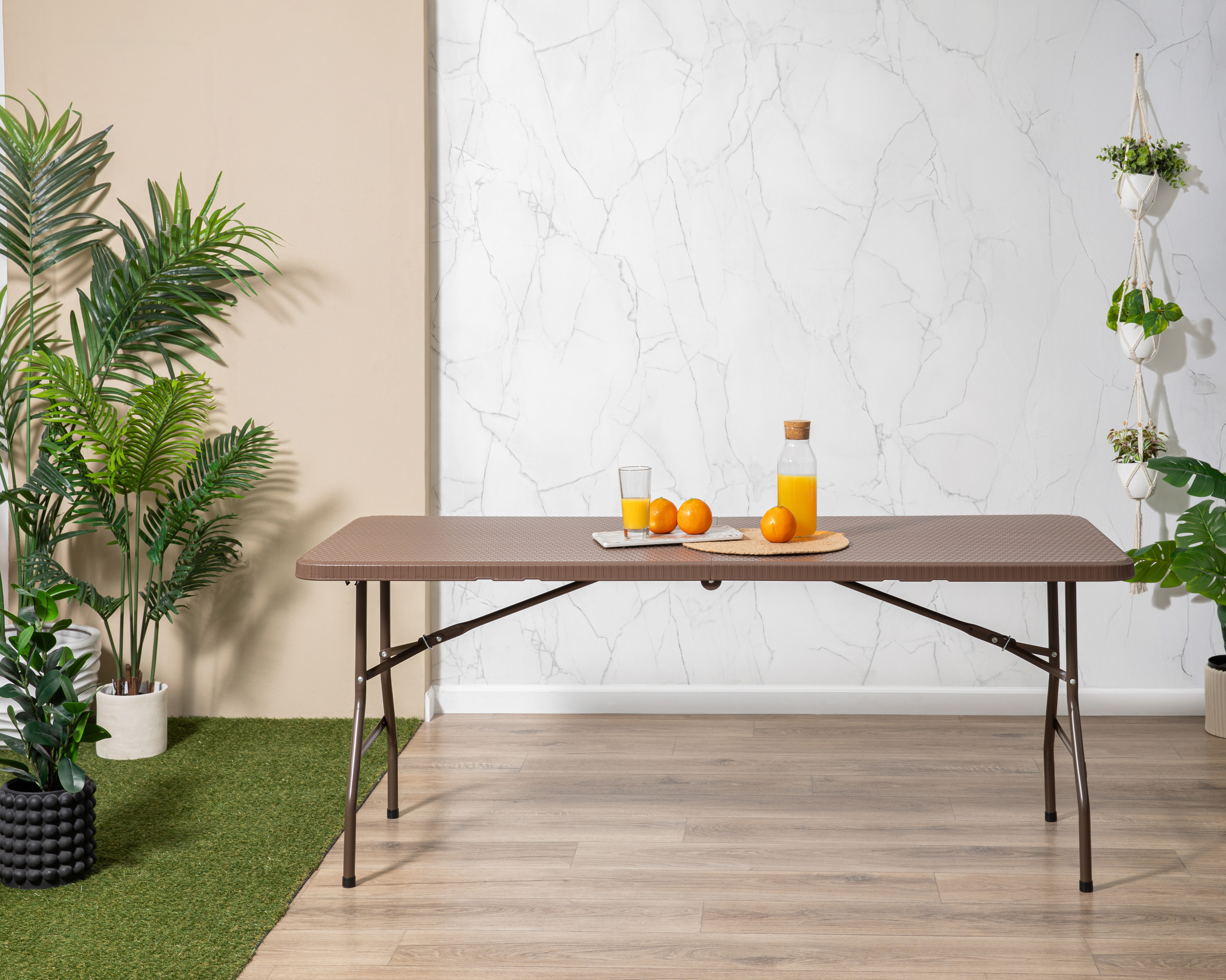 Foto 9 | Foto 9 | Mesa Plegable Rectangular Mulegé 180 x 74 cm