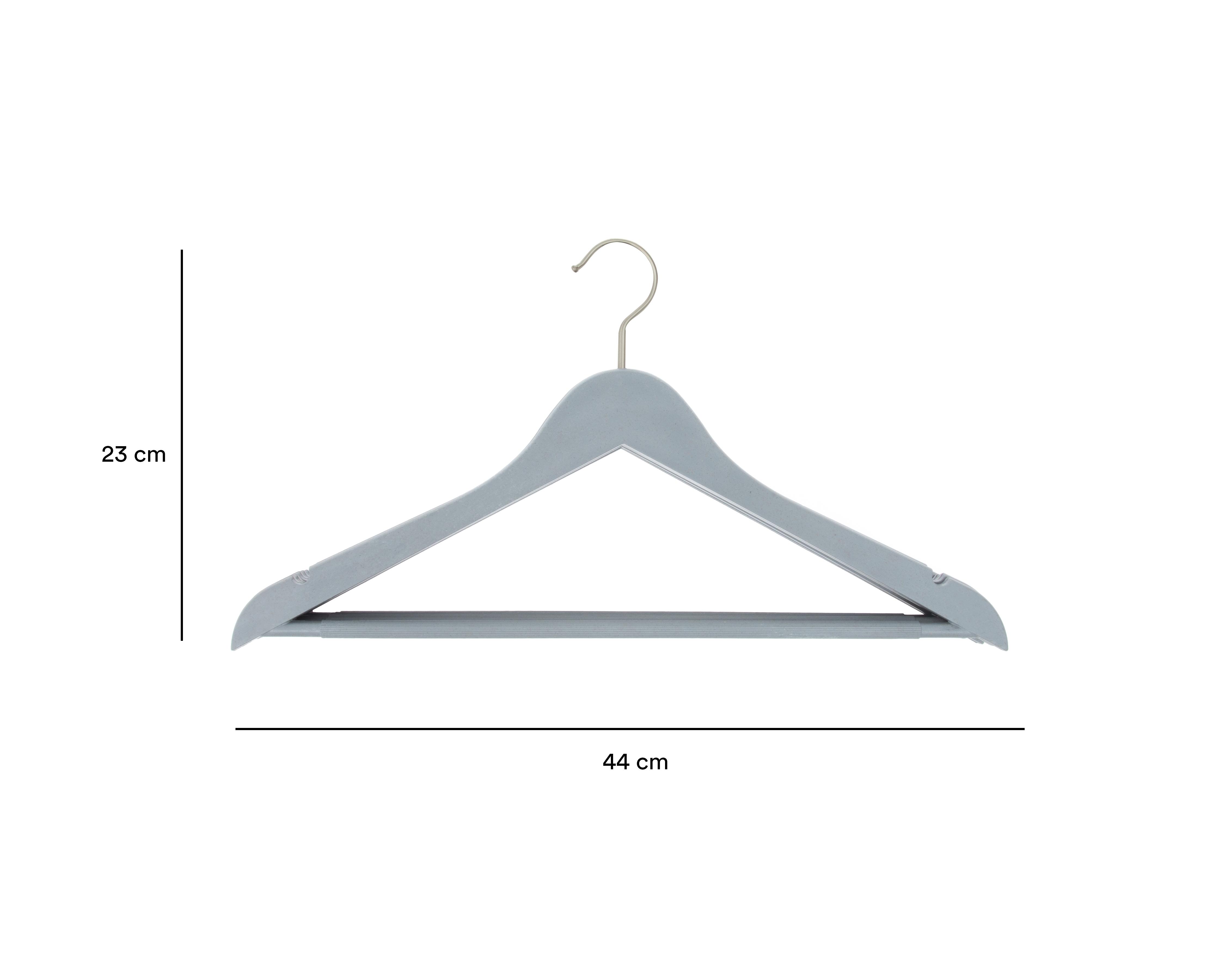 Foto 4 | Foto 4 | Gancho para Ropa de Metal Dwell Stud Gris 6 Piezas
