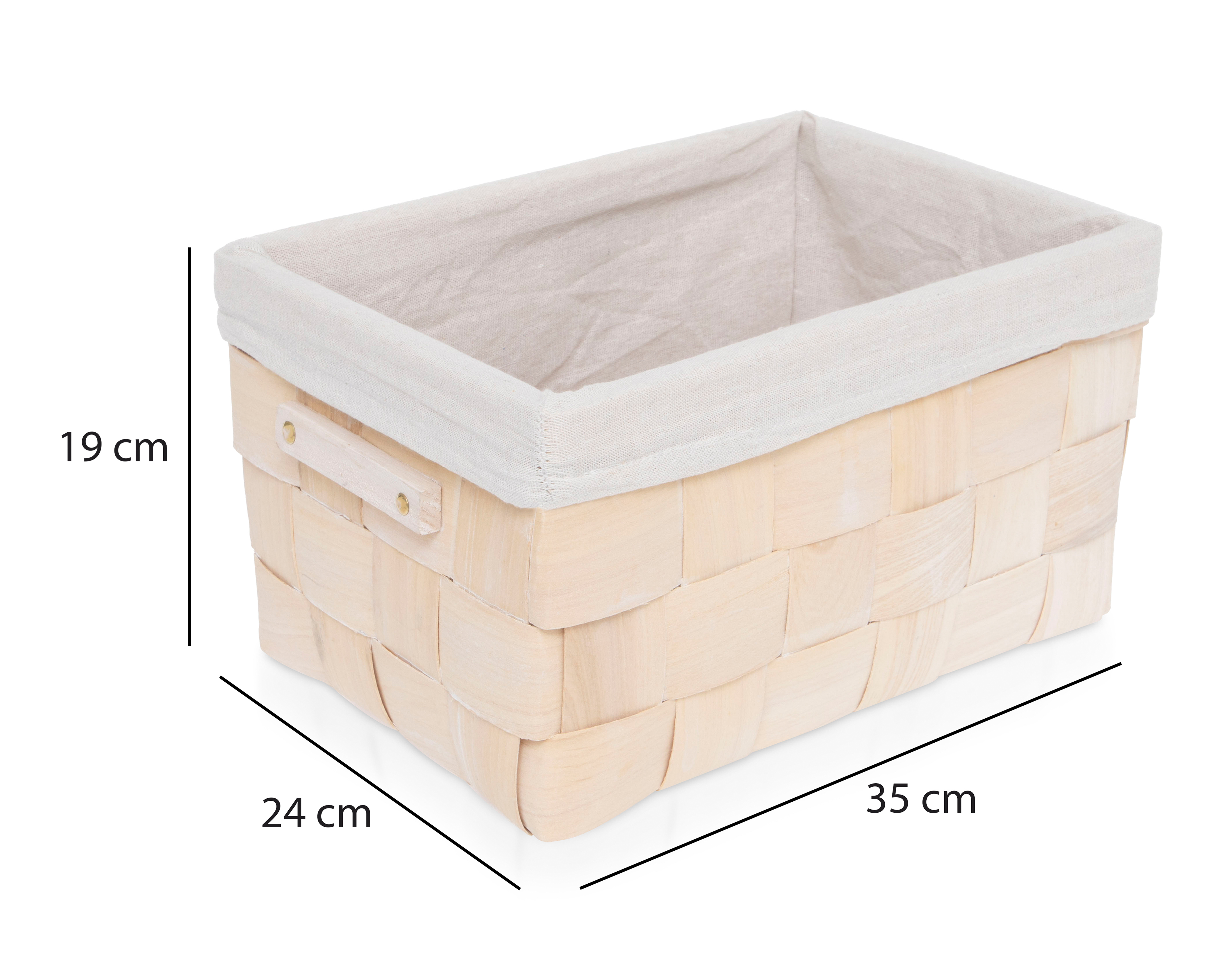 Foto 6 | Foto 6 | Canasta de Tela Dwell Stud