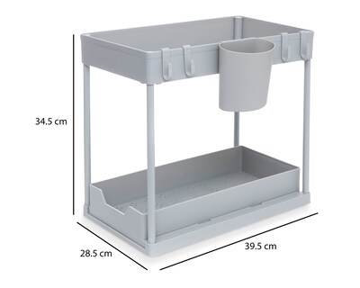 Foto 6 | Foto 6 | Organizador de Productos de Limpieza Home Styles Gris
