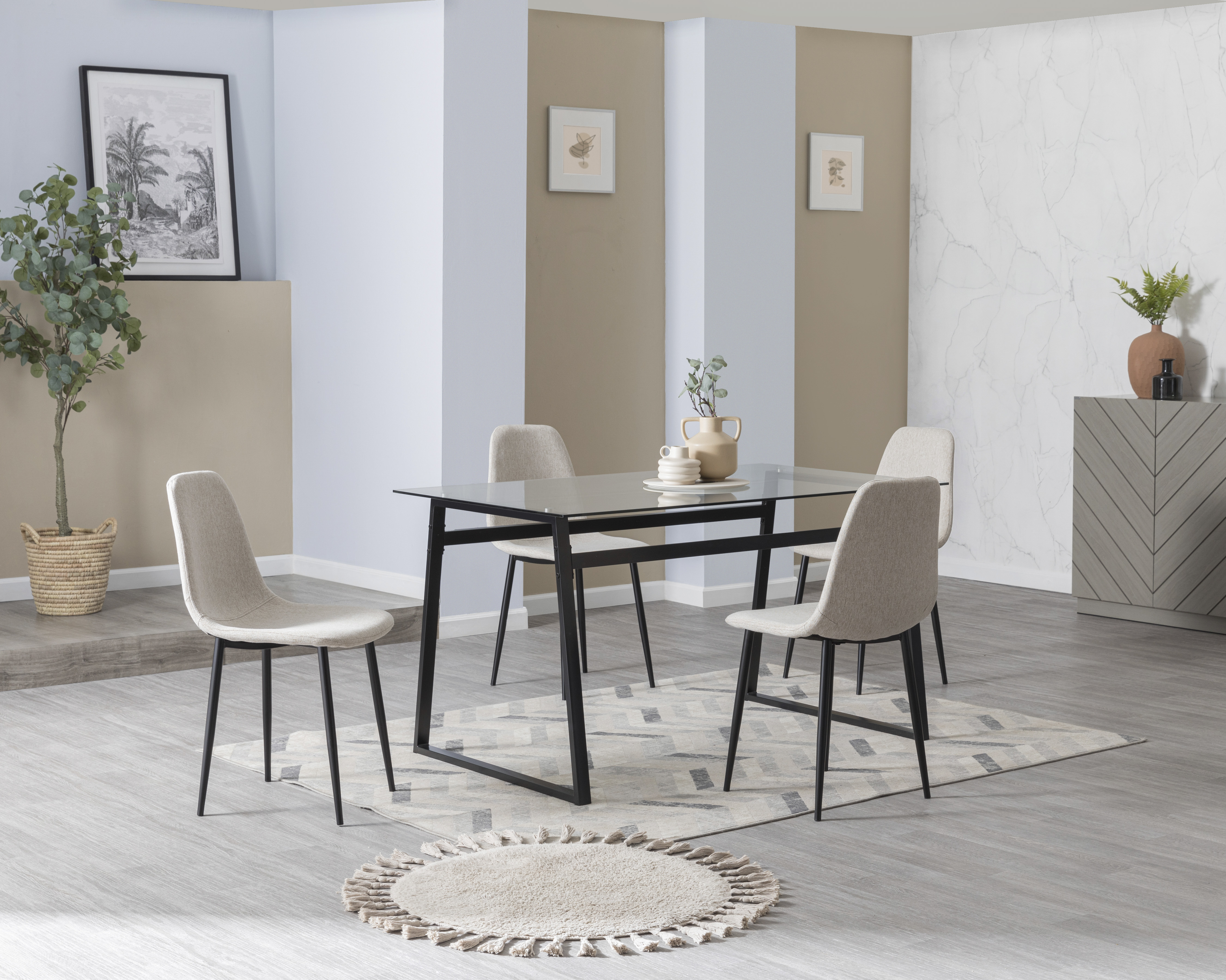 Comedor Burgos 4 Sillas