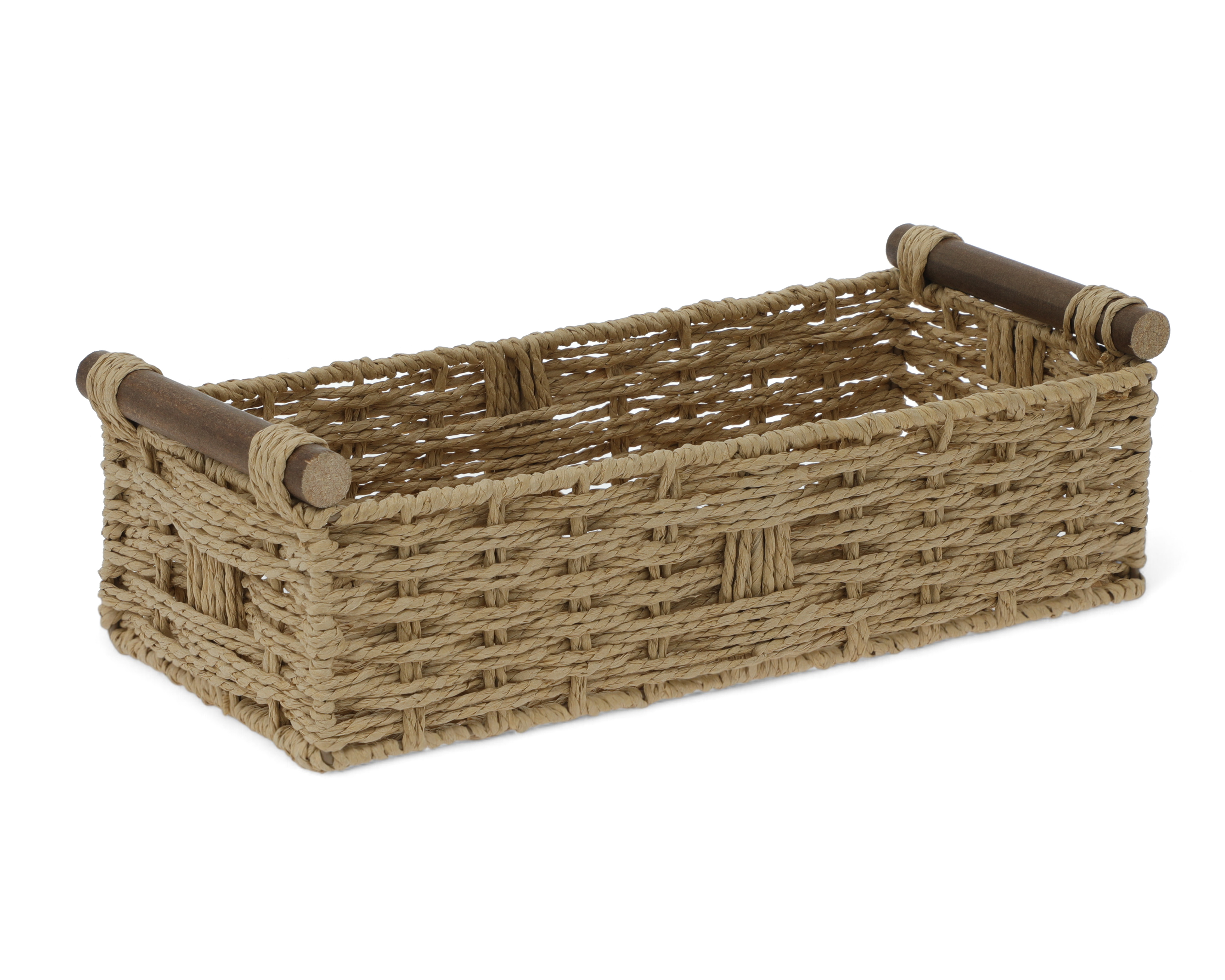 Canasta de Hoja de Papel +Simple Roma con Agarradera