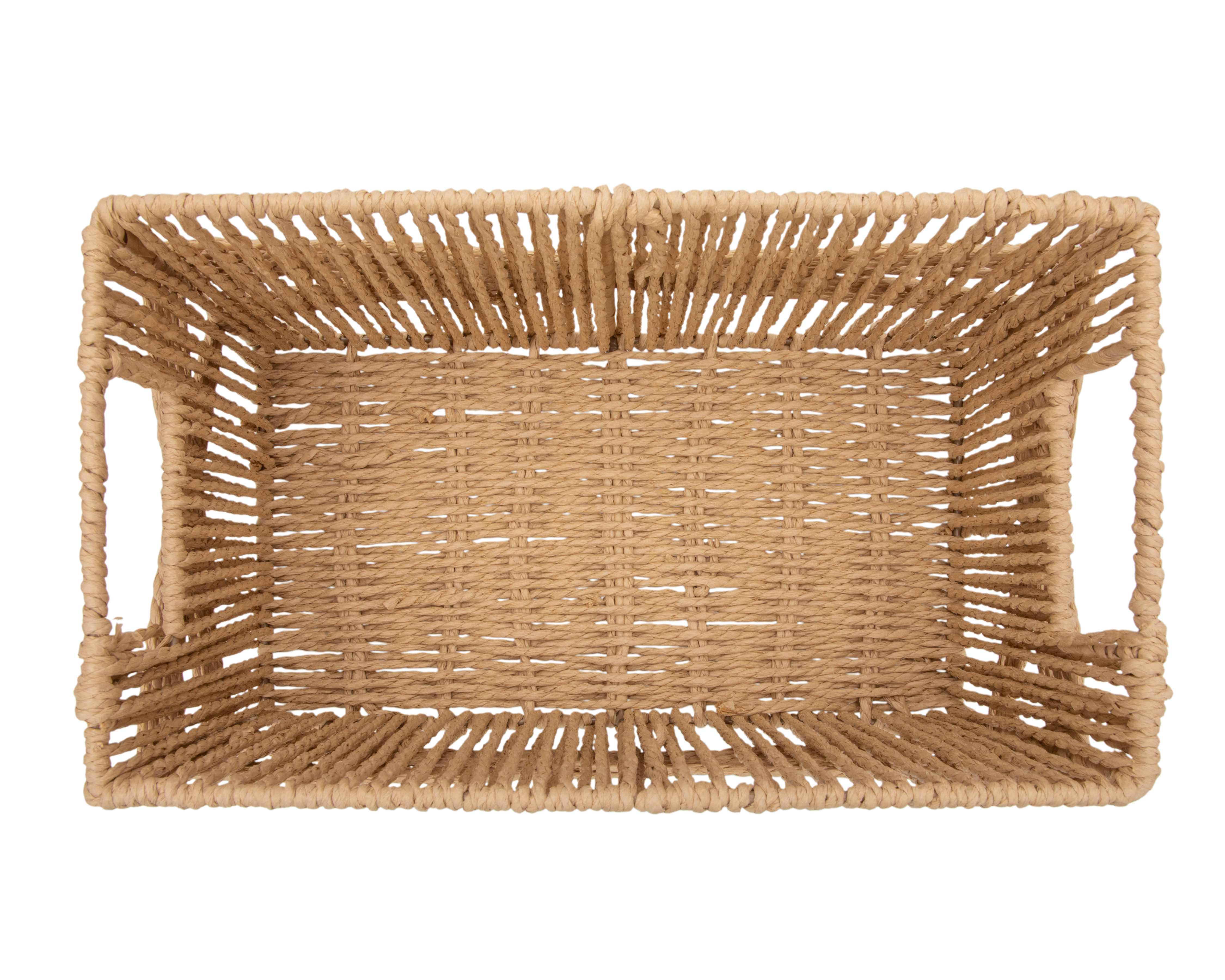 Foto 5 pulgar | Foto 4 | Canasta de Hoja de Papel +Simple Renata Beige