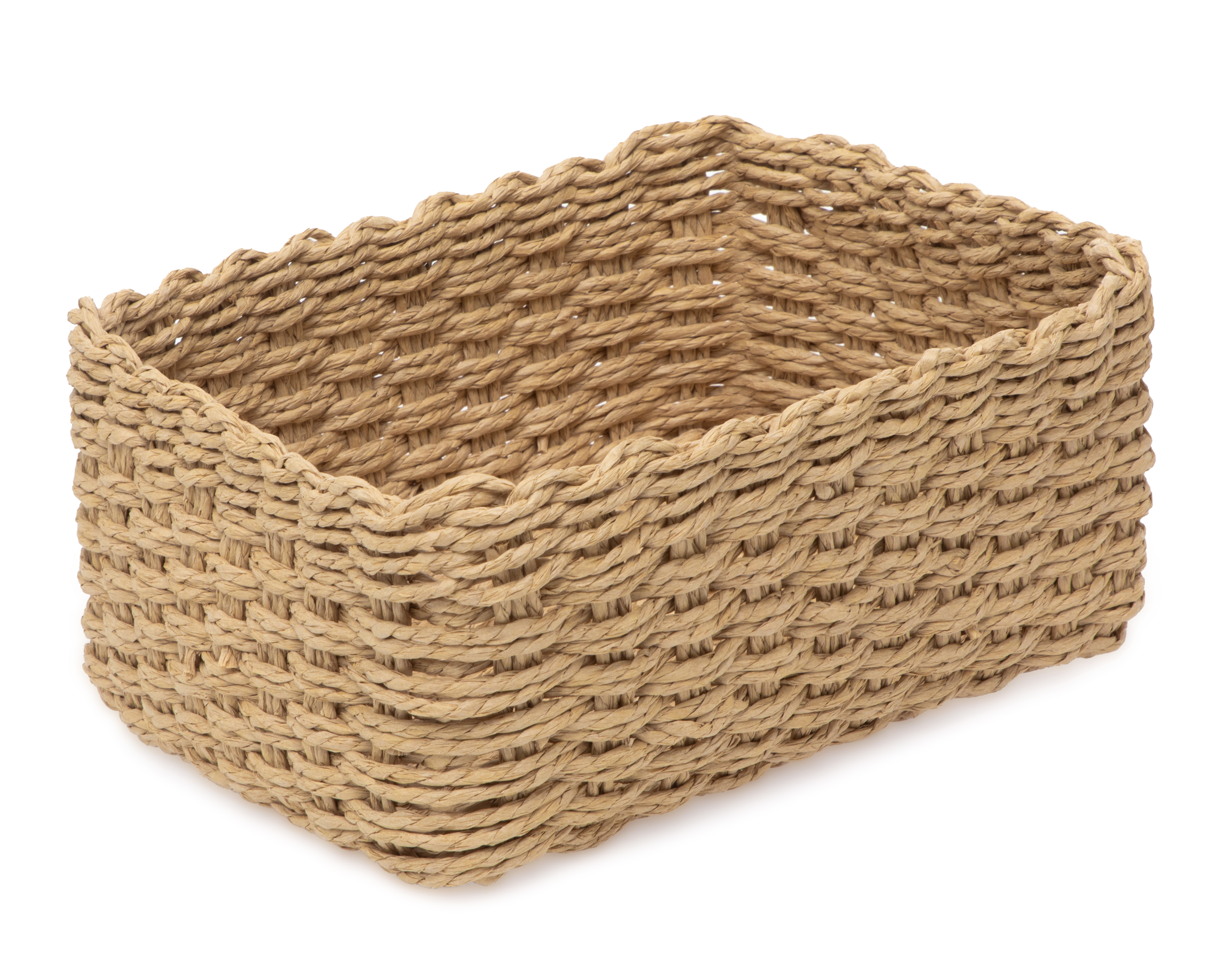 Foto 2 | Foto 2 | Canasta de Hoja de Papel Alisa +Simple 3 Piezas