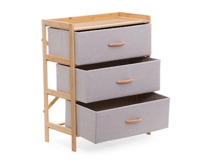 Foto 3 | Foto 3 | Mueble Organizador de Bambú +Simple Adhara Gris