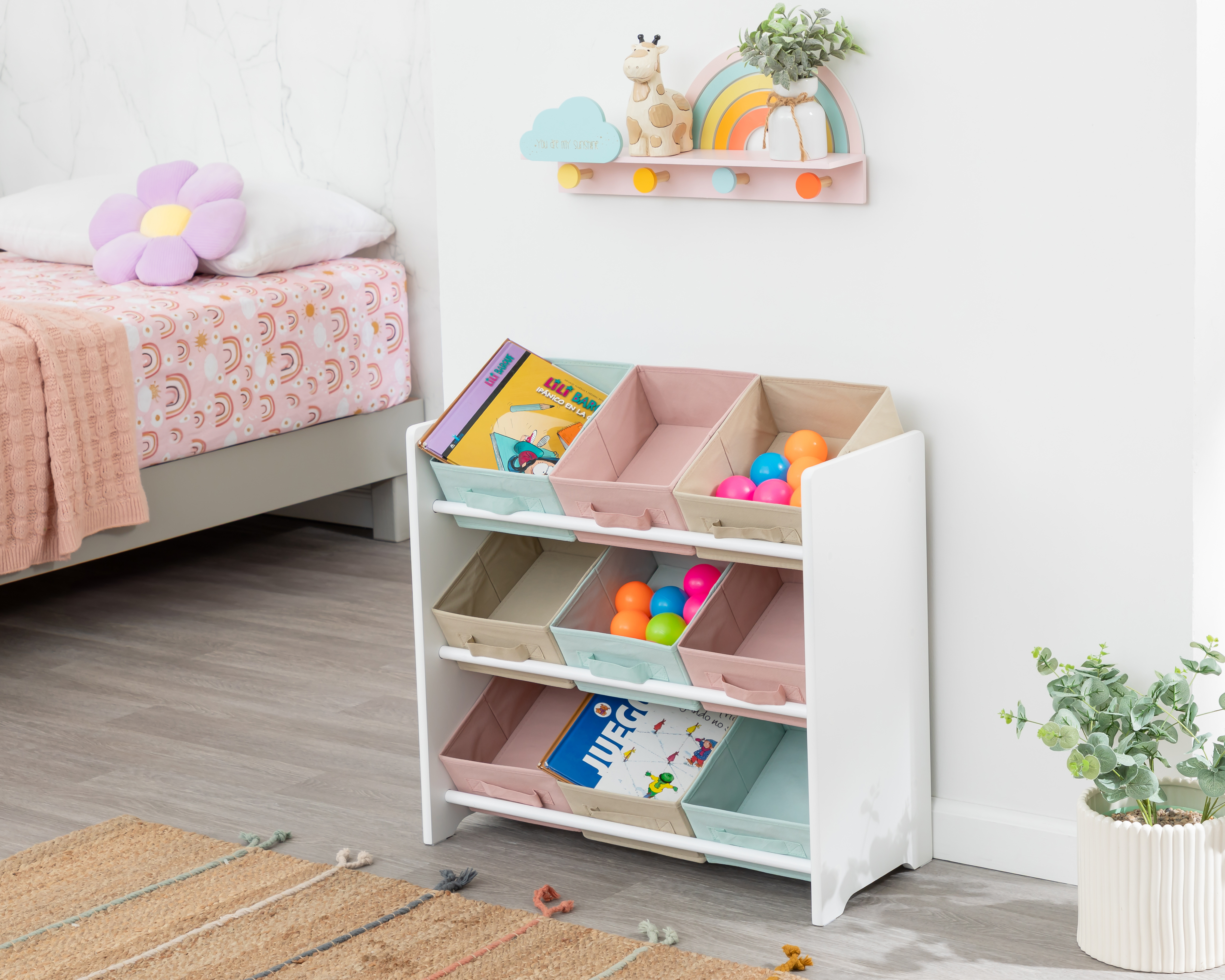 Organizador de Juguetes +Simple Multicolor