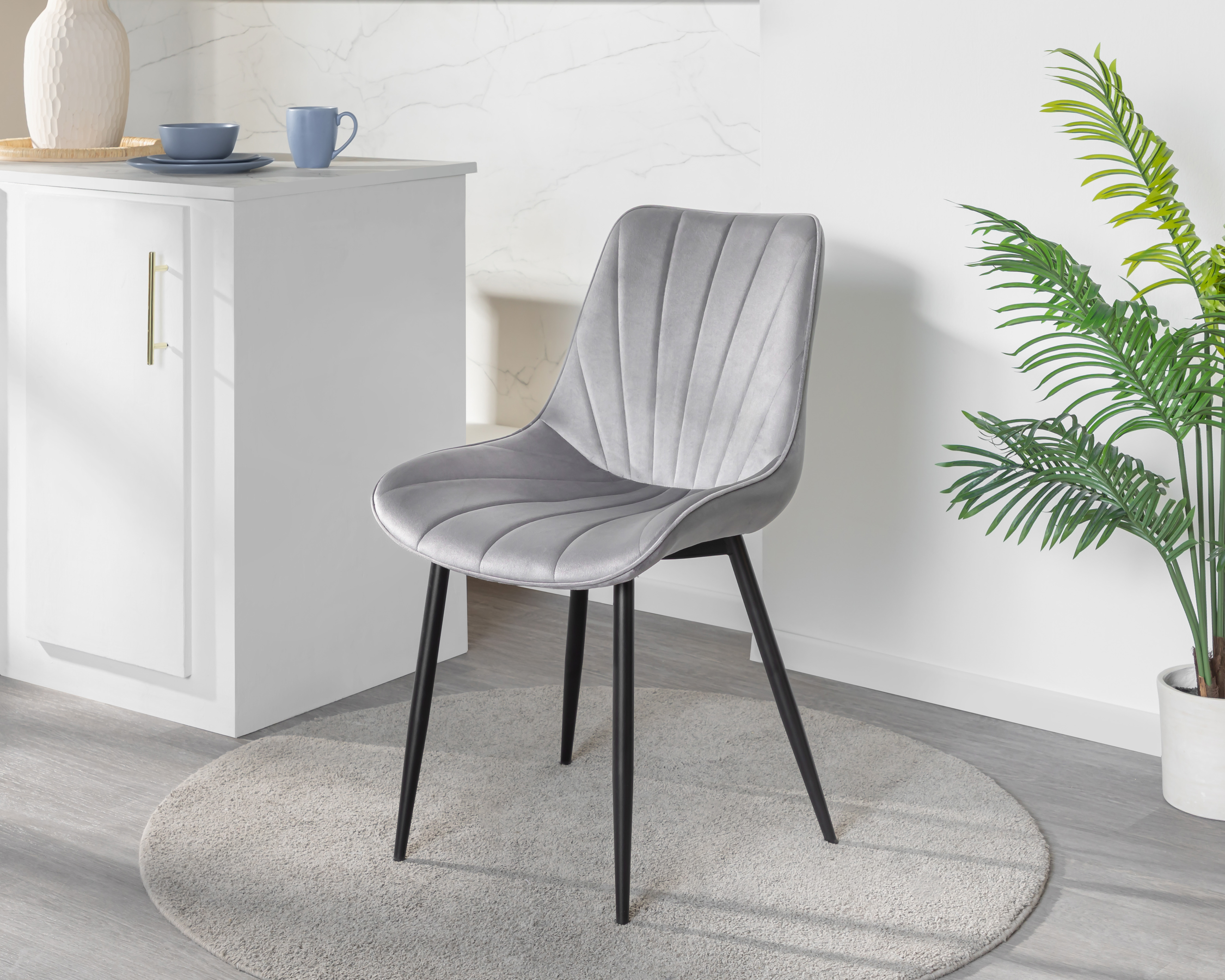 Silla para Comedor Anastasia Gris
