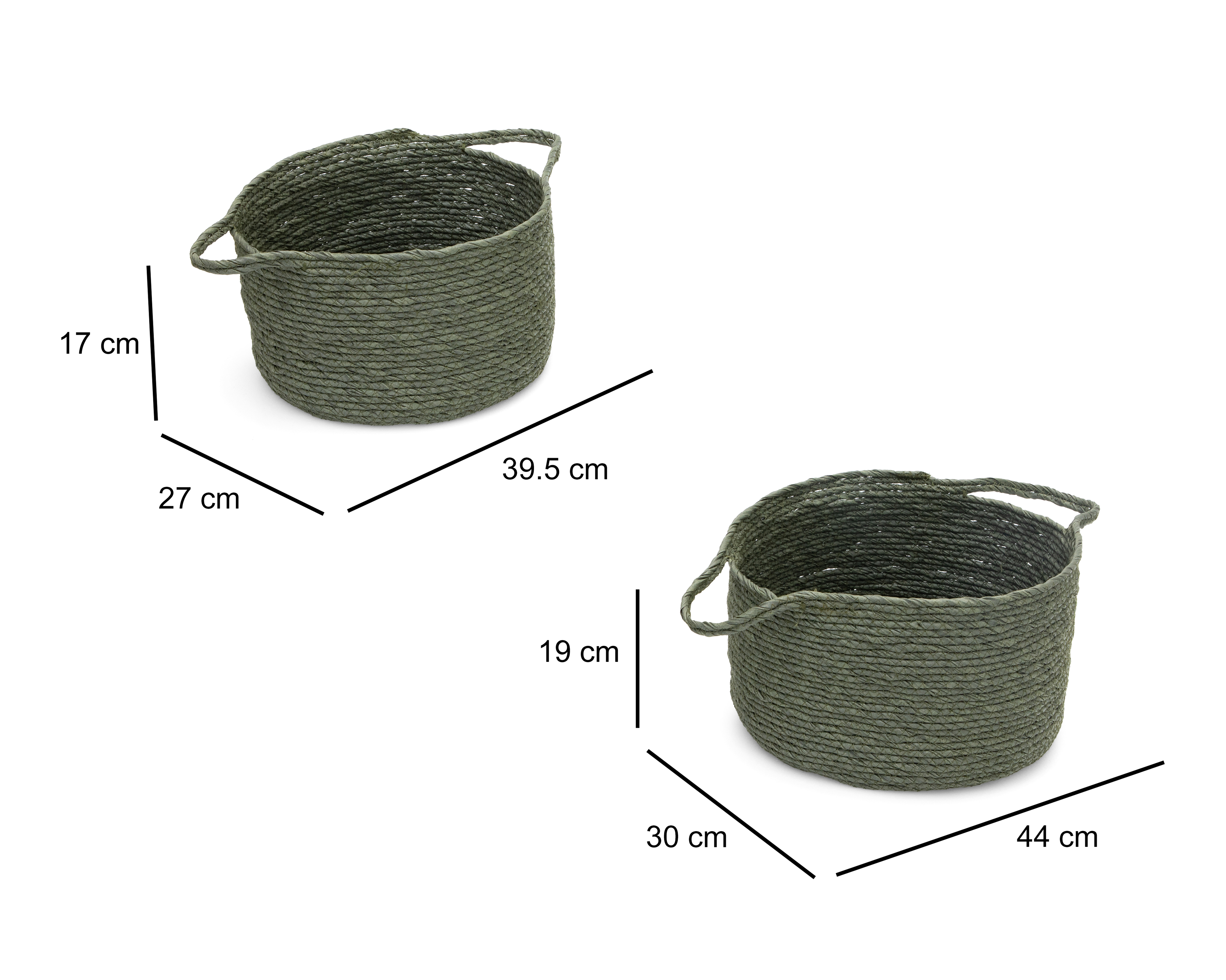 Foto 7 | Foto 7 | Canasta de Tejido Leonora +Simple 2 Piezas