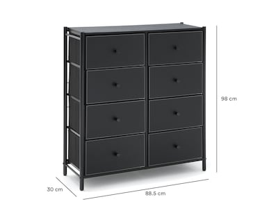 Foto 6 | Foto 6 | Mueble Organizador de Metal +Simple Tobago Negro