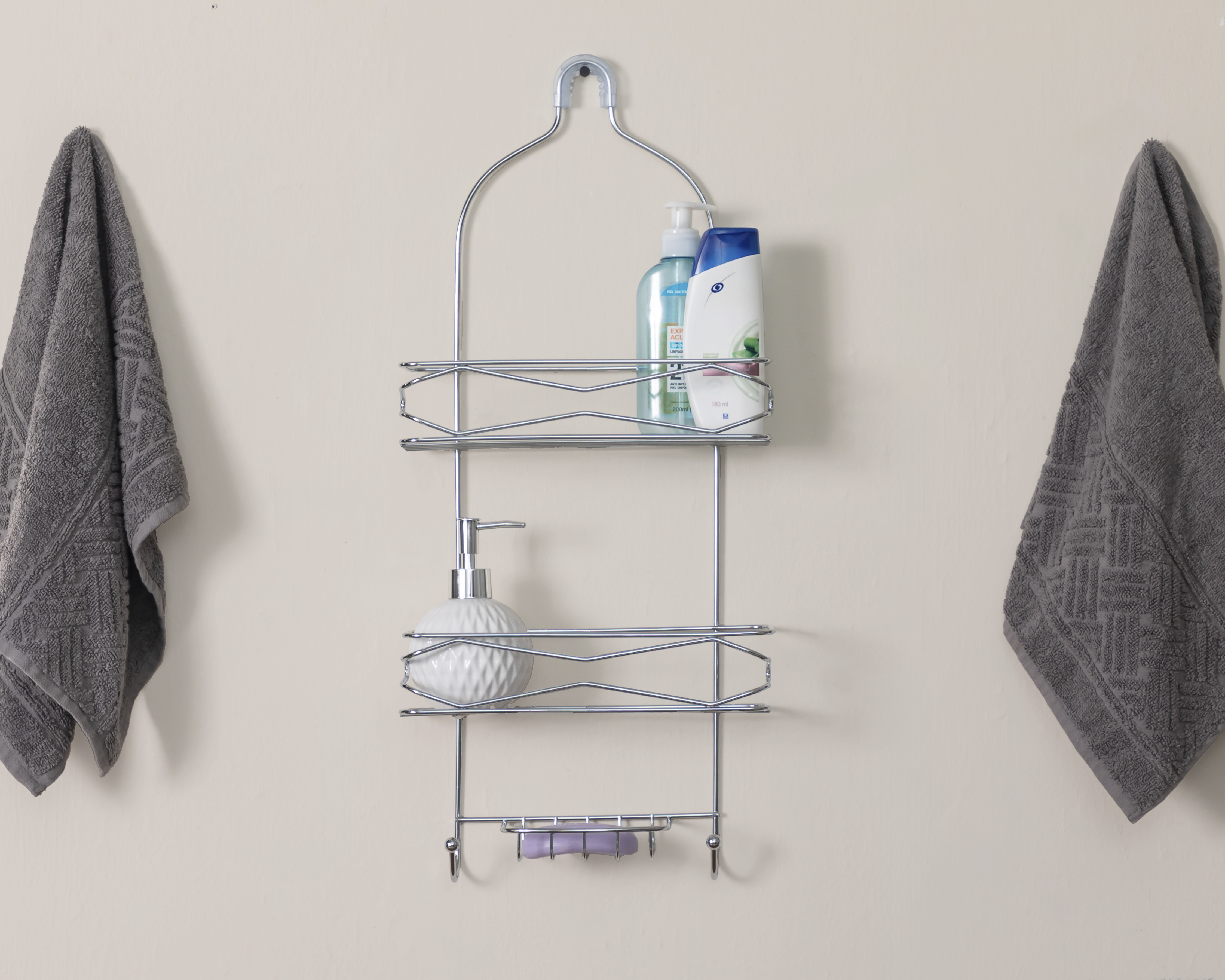 Organizador para Regadera +Simple de Metal