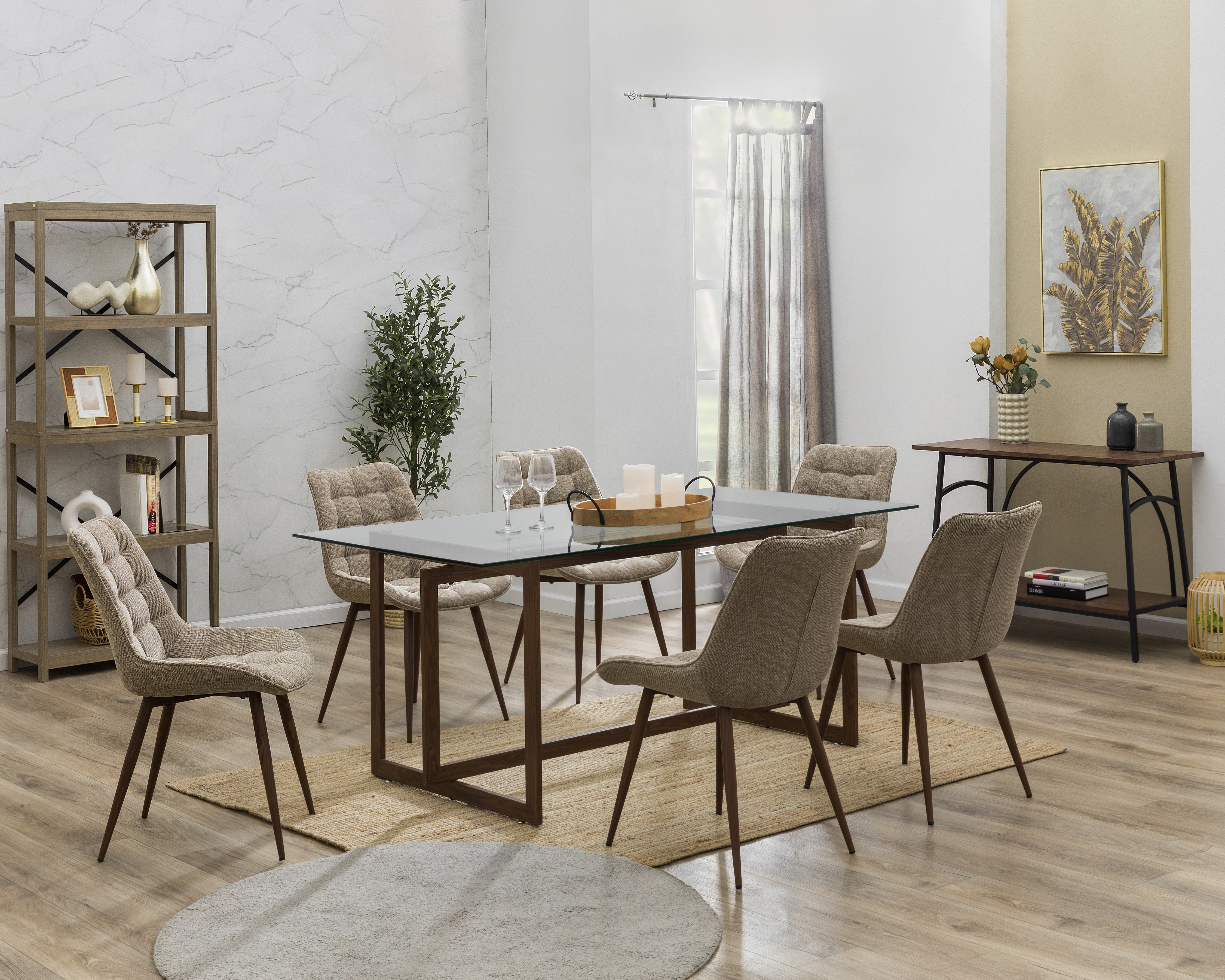 Comedor Egipto con 6 Sillas