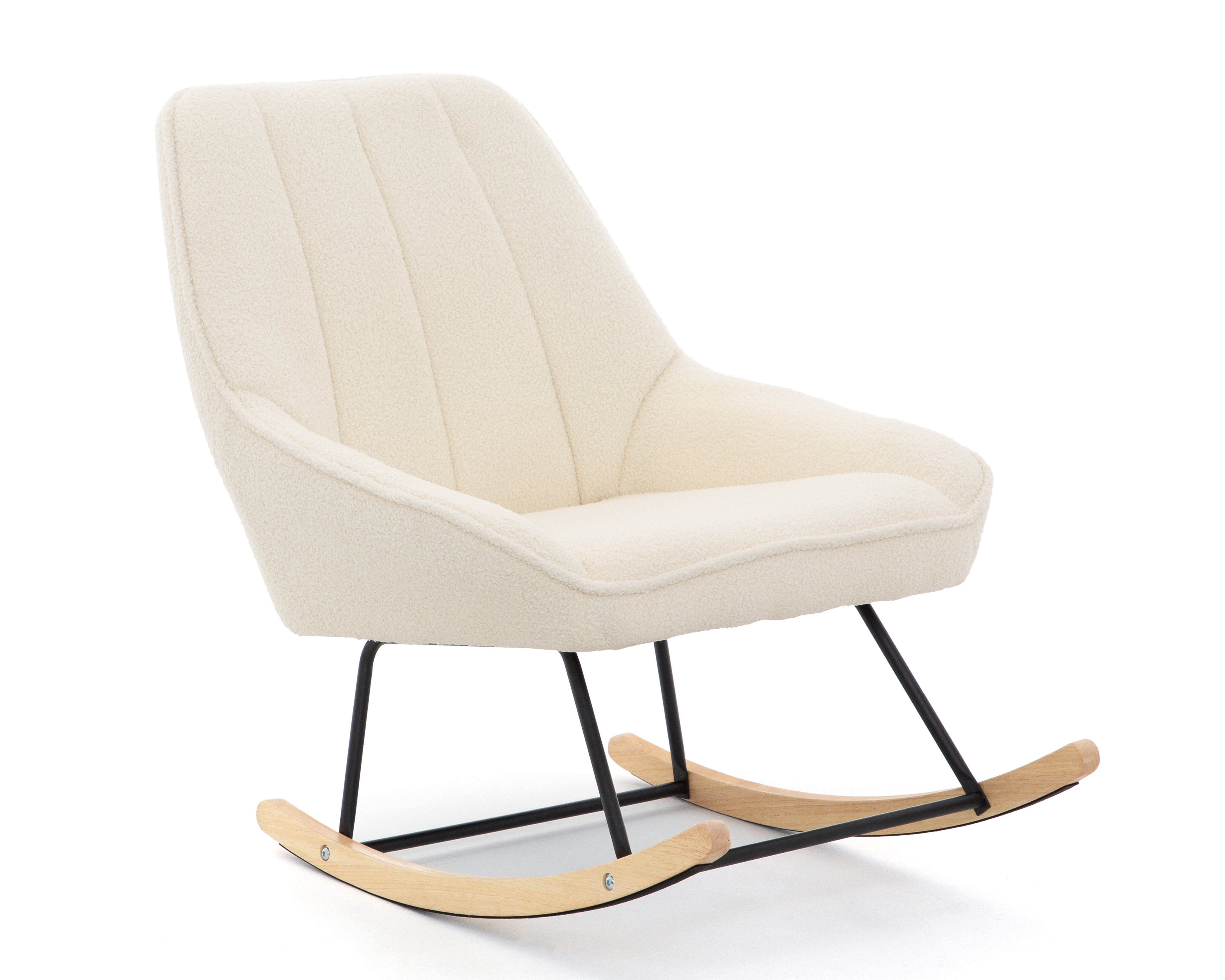 Foto 2 | Foto 2 | Silla Mecedora Beige Ikal Marsella