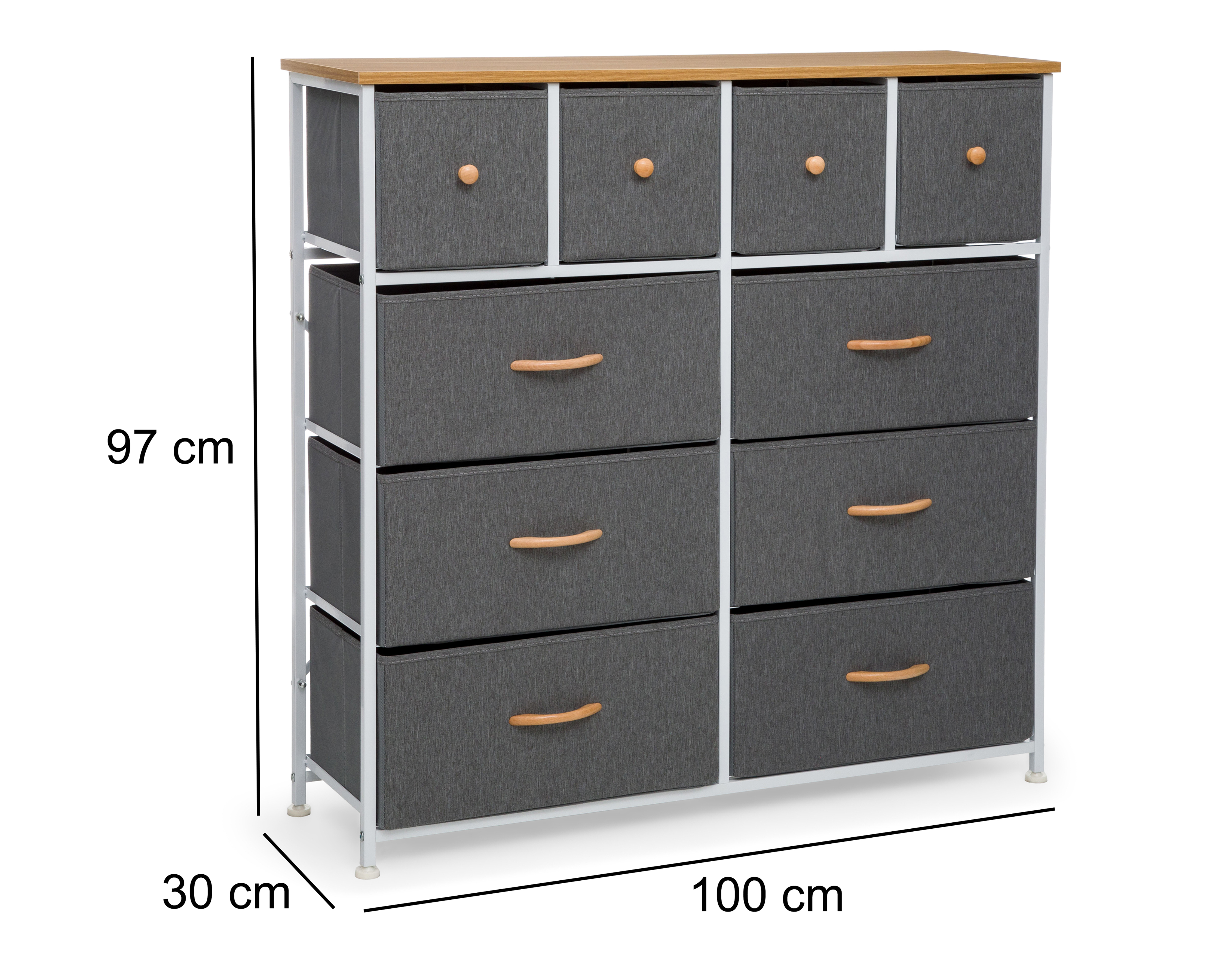 Foto 7 pulgar | Foto 6 | Mueble Divisor de Metal +Simple Matisse Gris