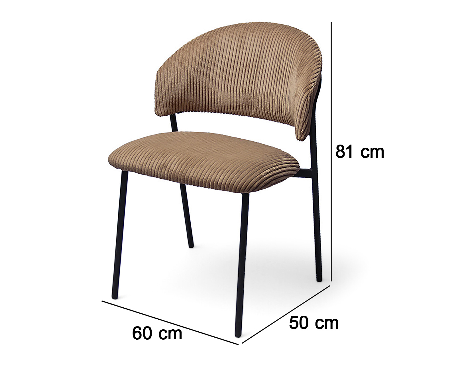 Foto 6 | Foto 6 | Silla de Metal Ikal Dinamarca Taupe