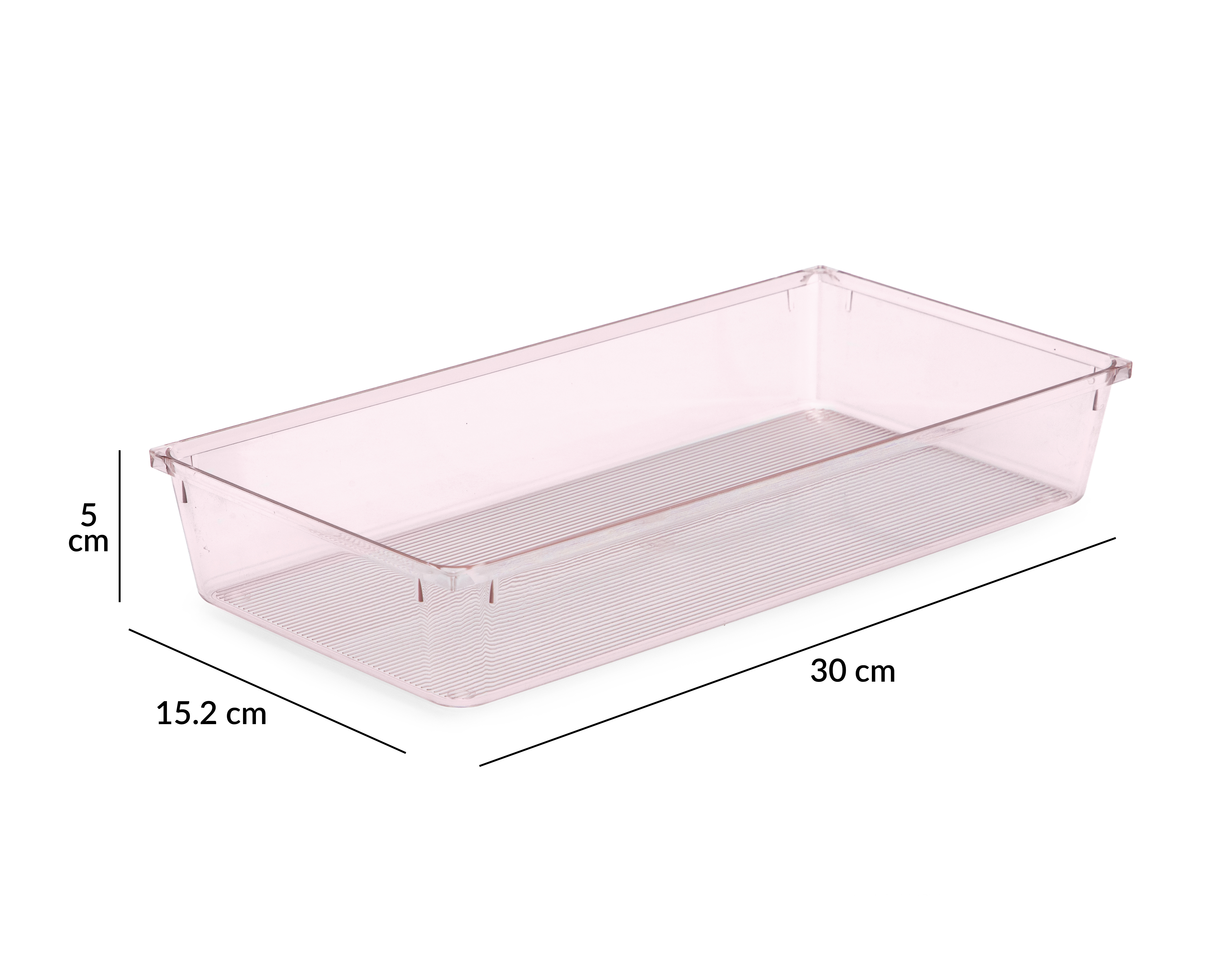 Foto 8 | Foto 8 | Organizador de Accesorios de Plástico +Simple Rosa 8 Piezas